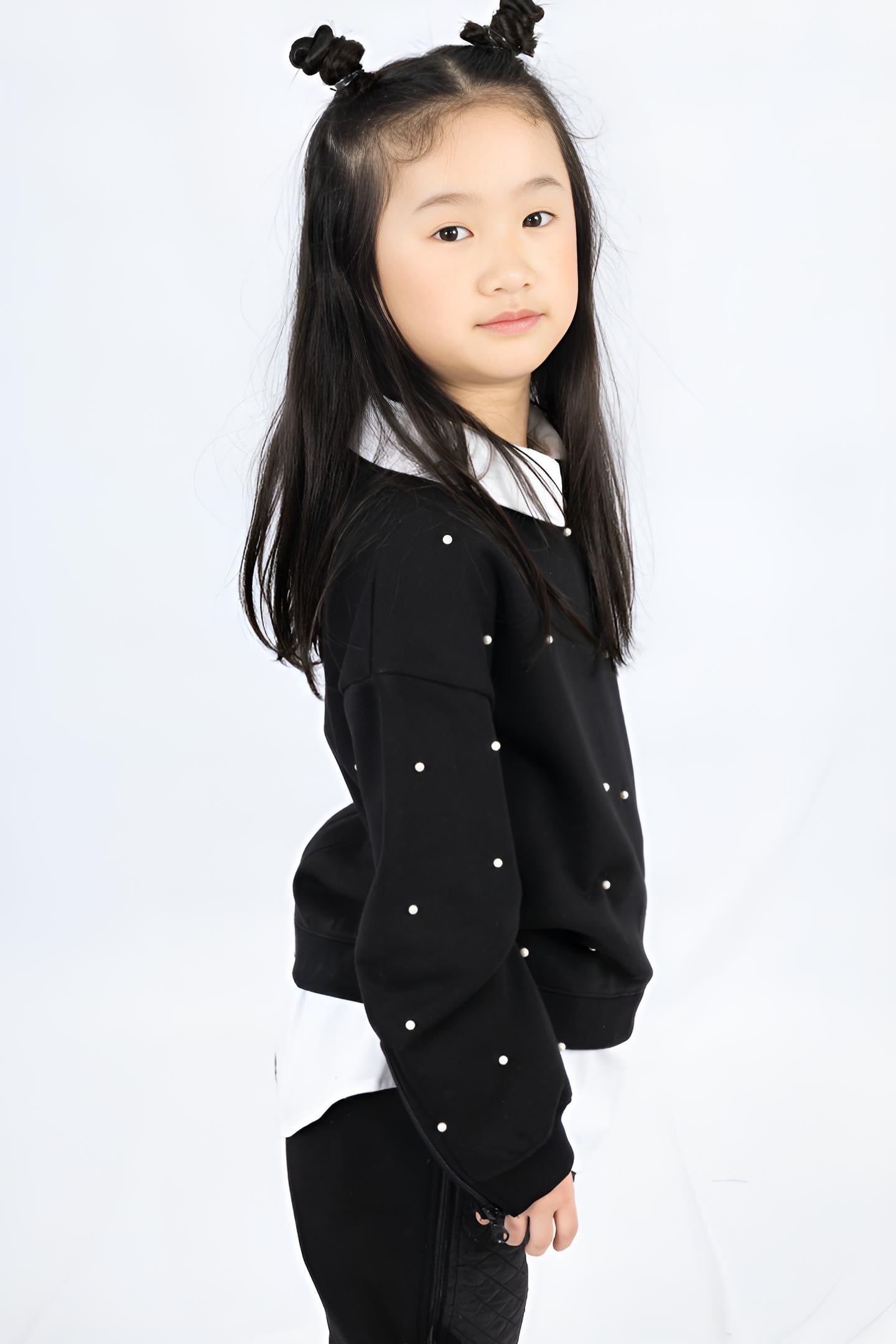 Adaptive Kids Dolman Sleeve Sweatshirt with Back Zipper For Easy Dressing