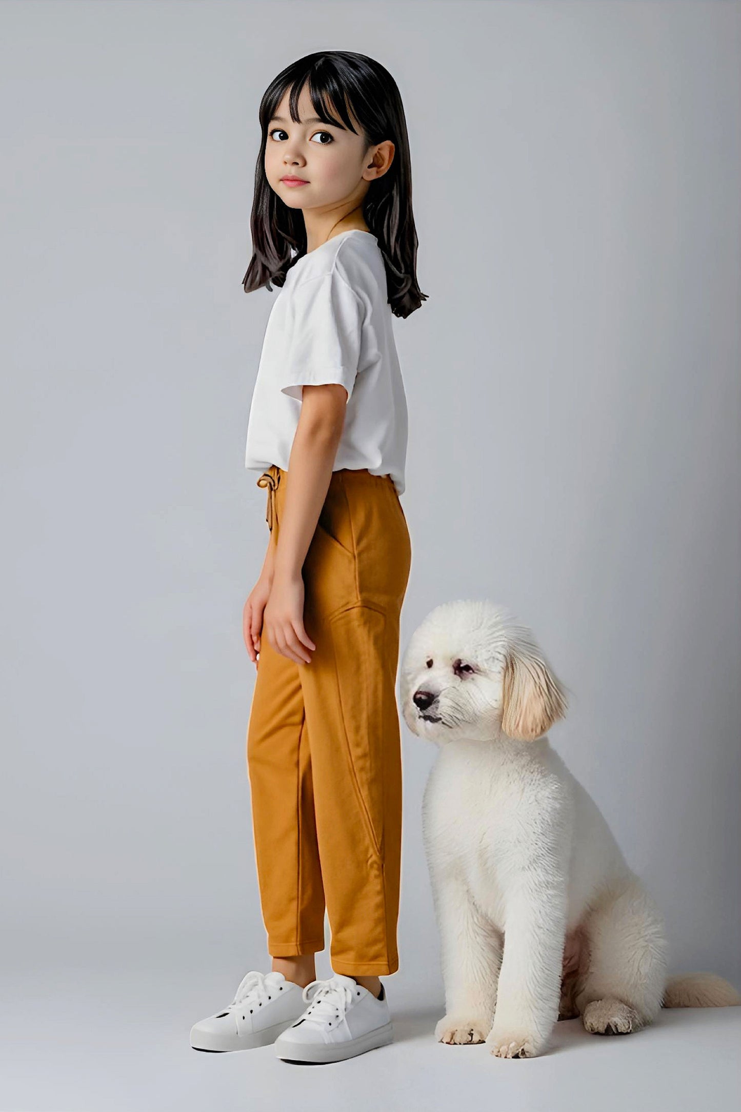 Adaptive Kids Sweatpants with Full-Leg Zippers for Easy Undressing