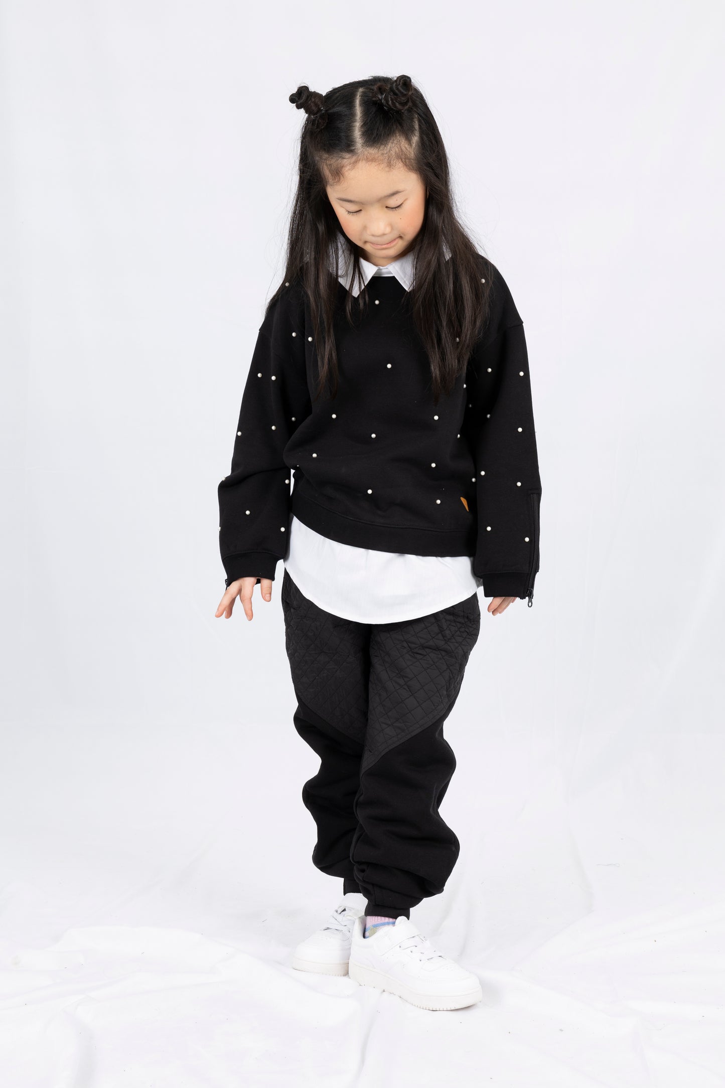 Adaptive Kids Dolman Sleeve Sweatshirt with Back Zipper For Easy Dressing