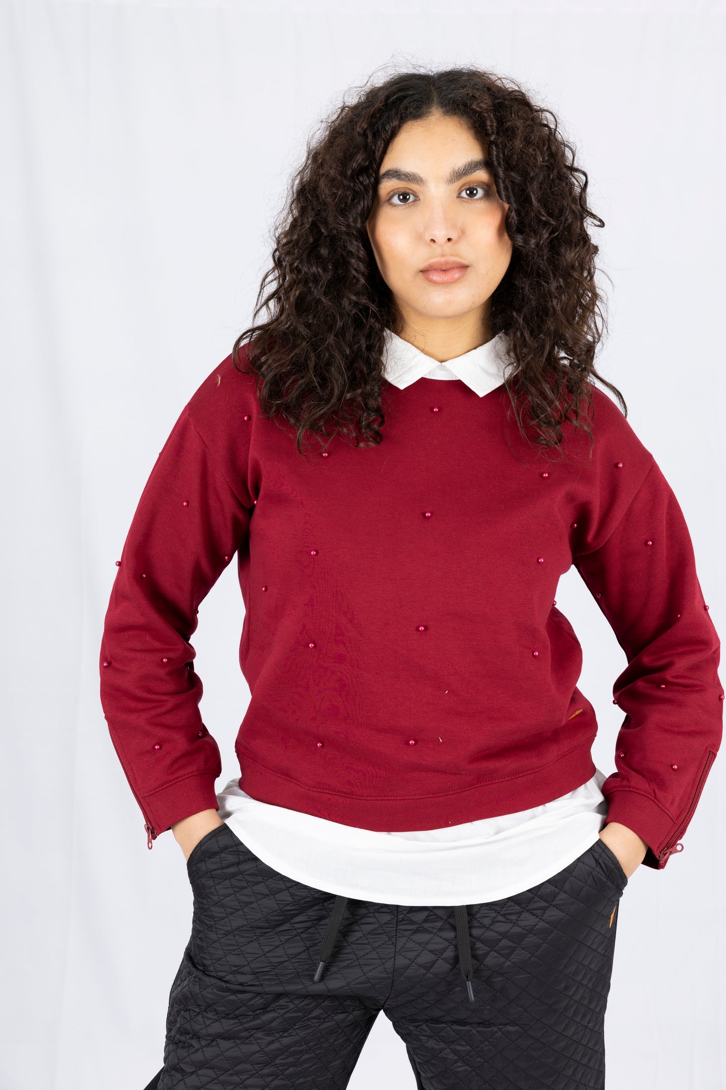 Adaptive Kids Dolman Sleeve Sweatshirt with Back Zipper For Easy Dressing