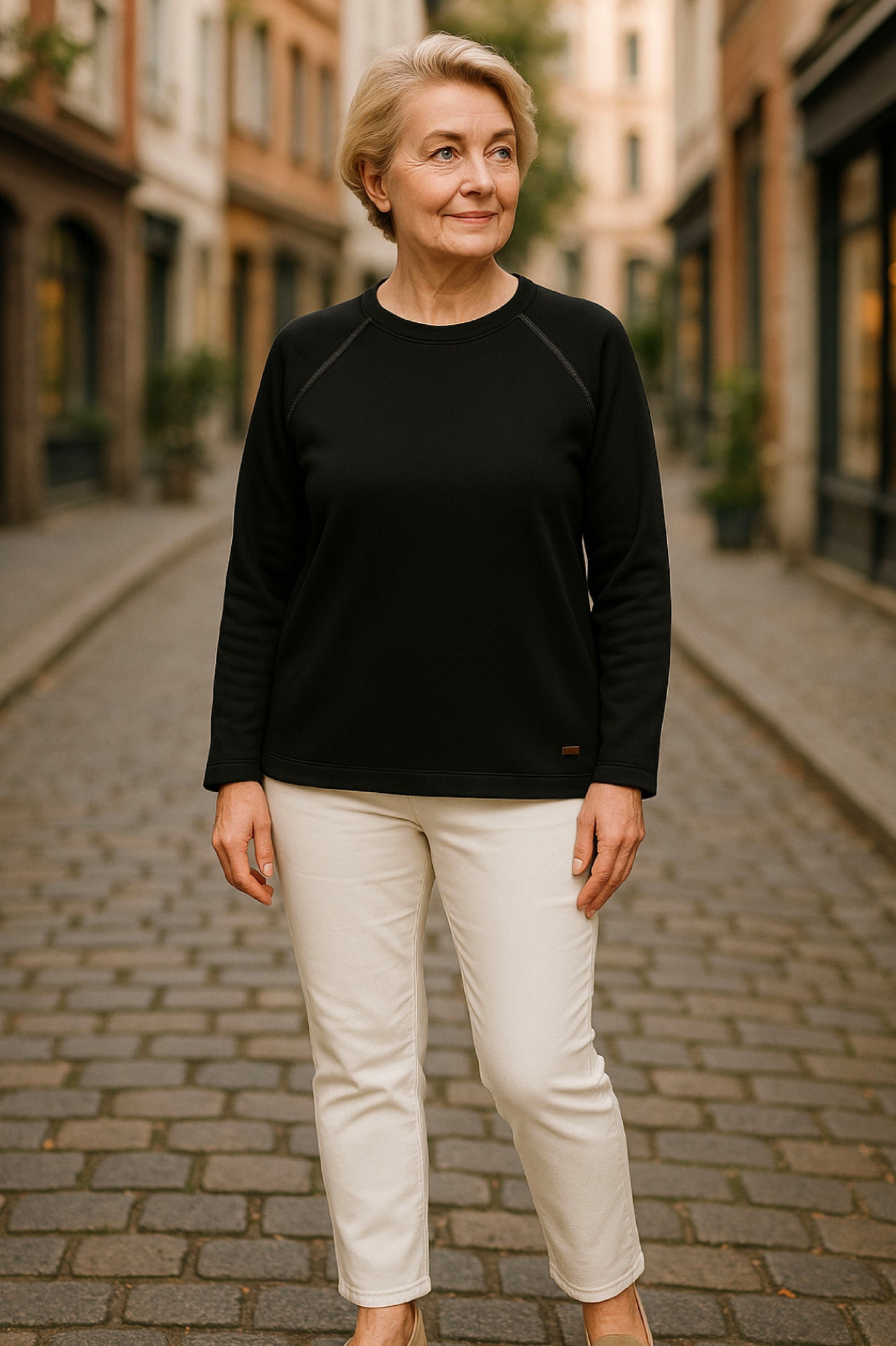 Women's Adaptive Medical Clothing: Comfort and Accessibility Top with Dual Zippers and Invisible Sleeves