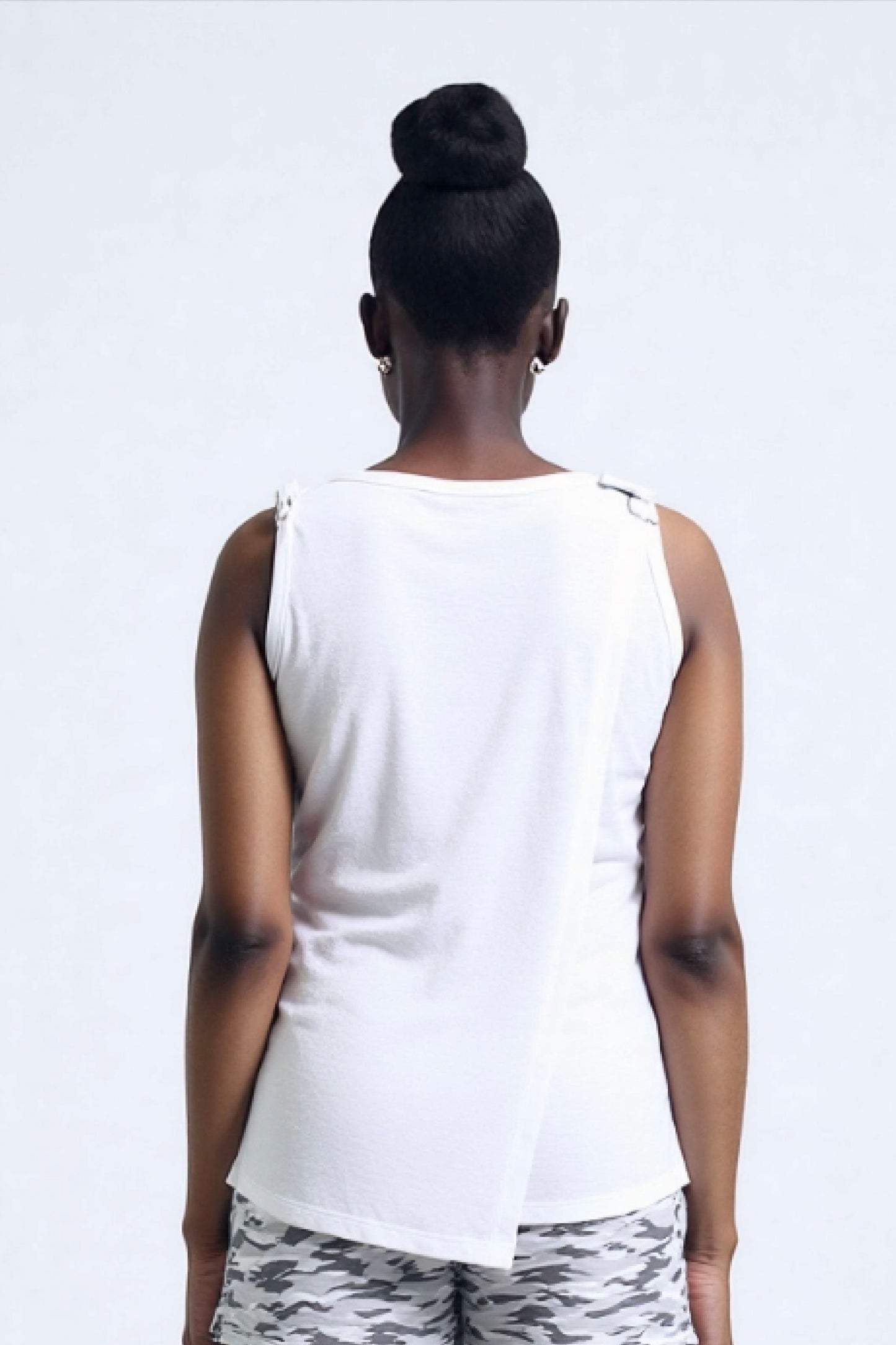 Women's Adaptive Clothing: Versatile Comfort Tank Tops, with Functional Back Flip-Flap, For Easy Undressing