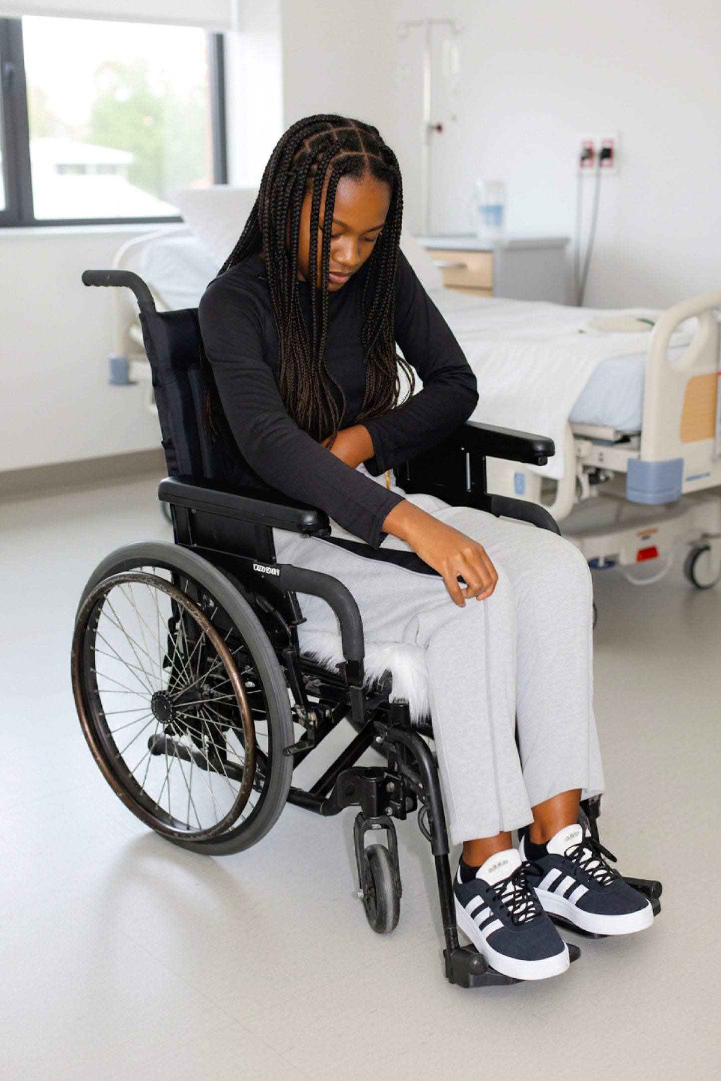 Adaptive Kids Sweatpants with Full-Leg Zippers for Easy Undressing