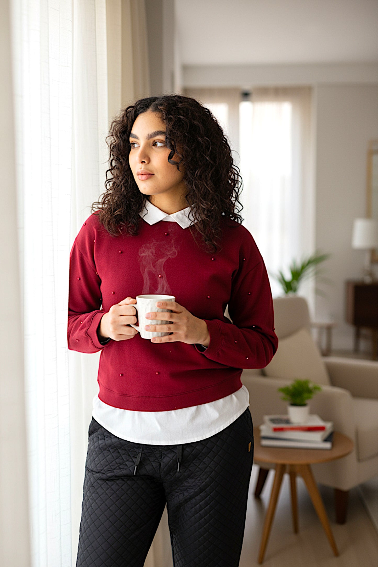 Adaptive Kids Dolman Sleeve Sweatshirt with Back Zipper For Easy Dressing