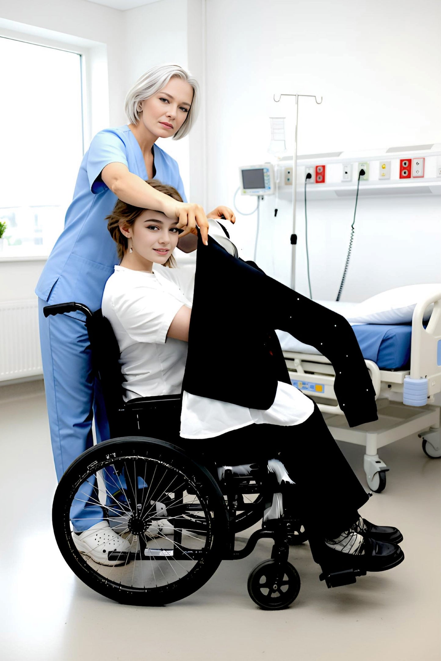 Adaptive Kids Dolman Sleeve Sweatshirt with Back Zipper For Easy Dressing