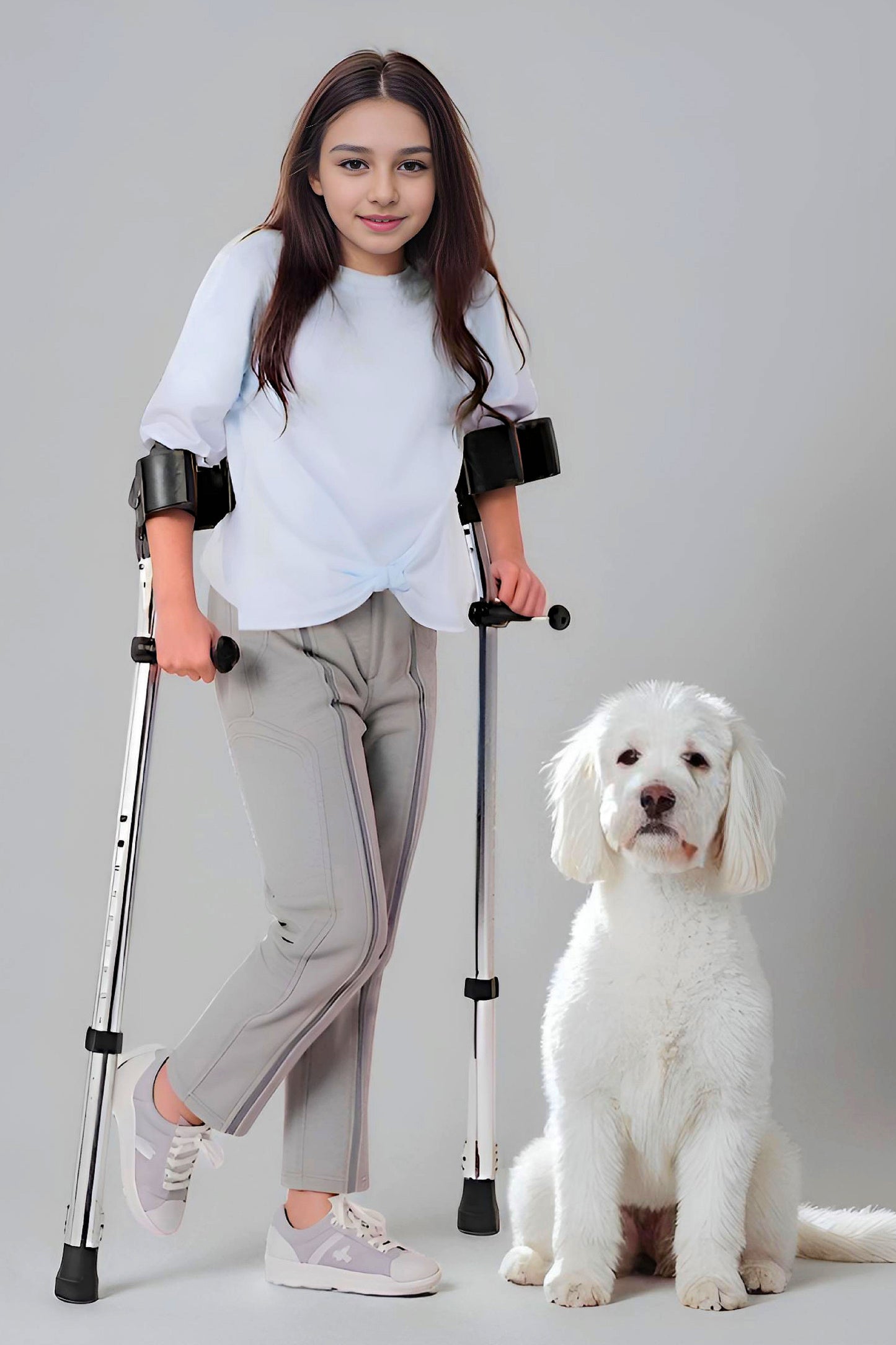 Adaptive Kids Sweatpants with Full-Leg Zippers for Easy Undressing