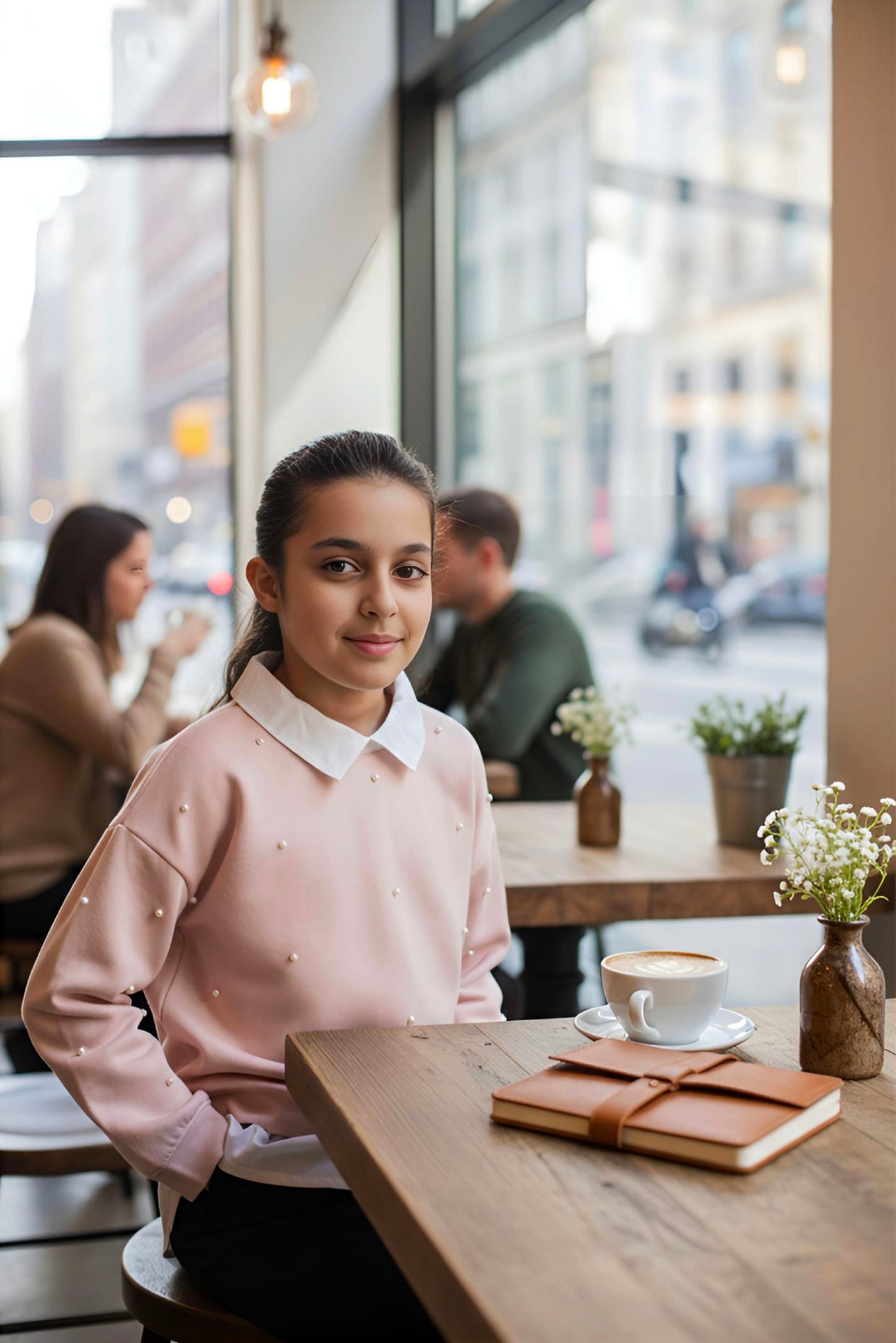 Adaptive Kids Dolman Sleeve Sweatshirt with Back Zipper For Easy Dressing