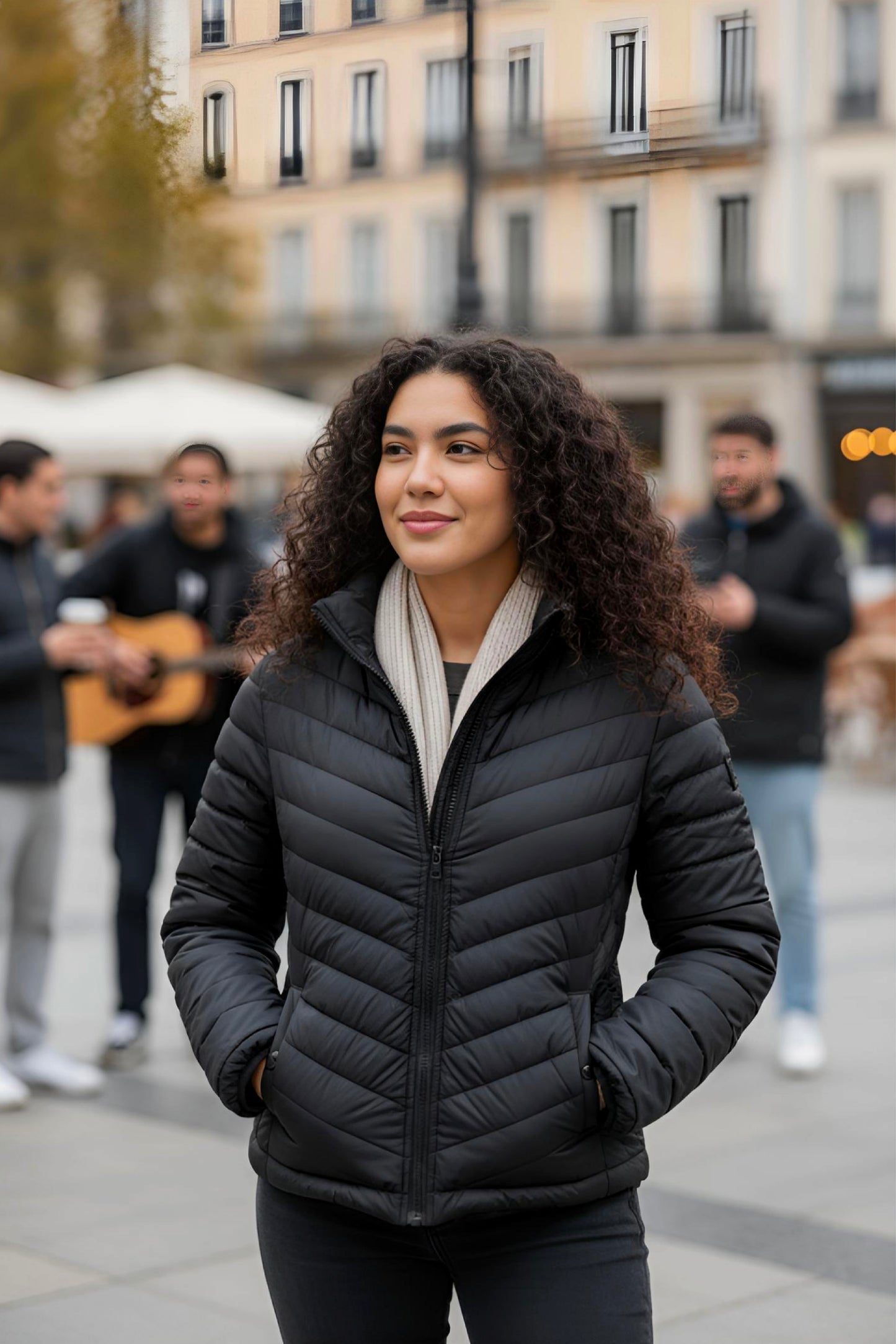 Kids Girls Jacket Detachable Hood