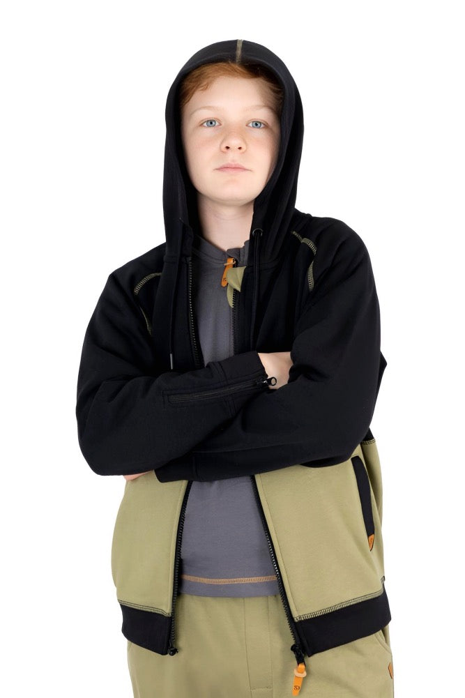 Adaptive Kids Hoodie with Magnetic Zipper & Easy-Undress Sleeves