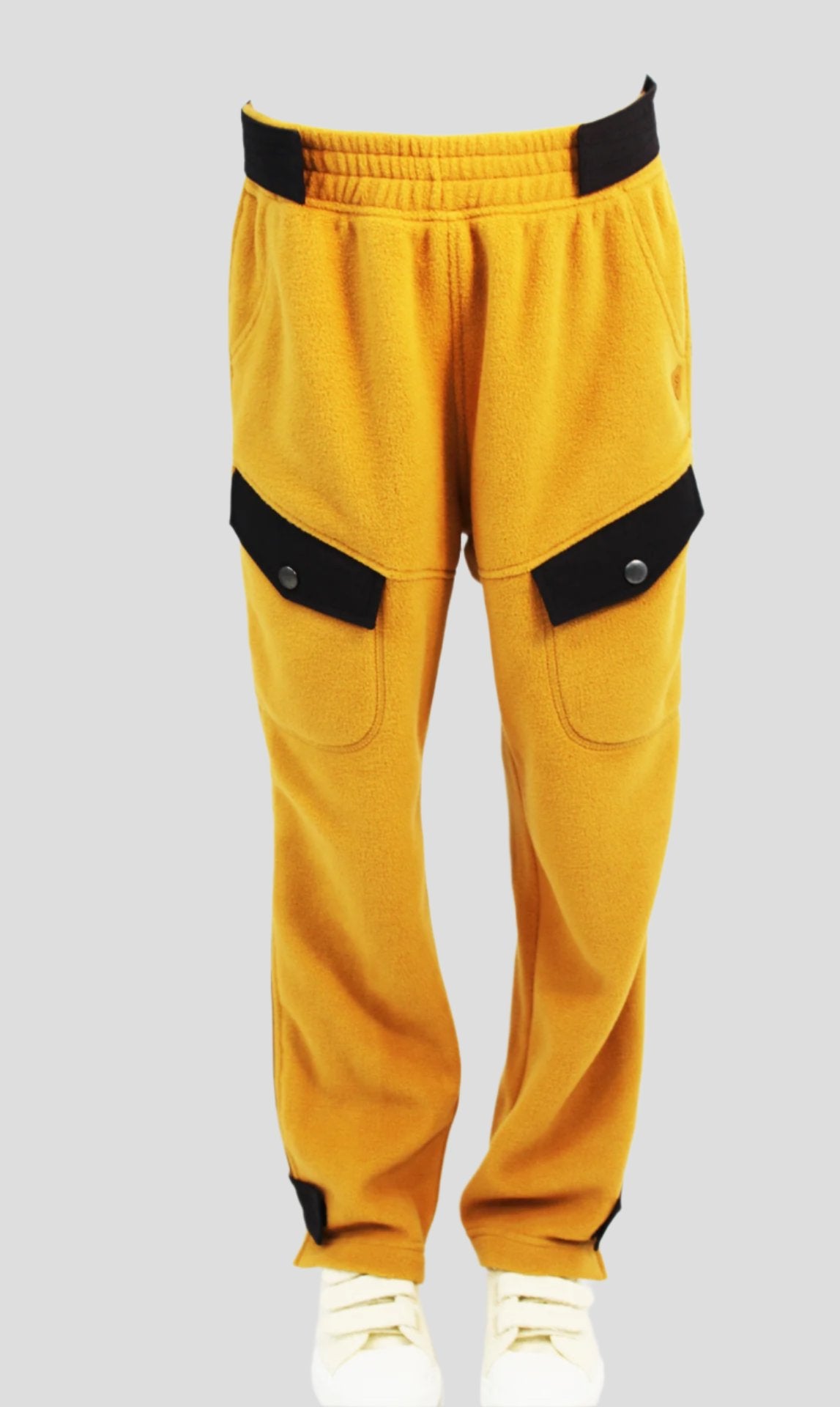 Adaptive Kids Polar Pants: Adjustable Waist, Full Side Zipper for Easy Undressing