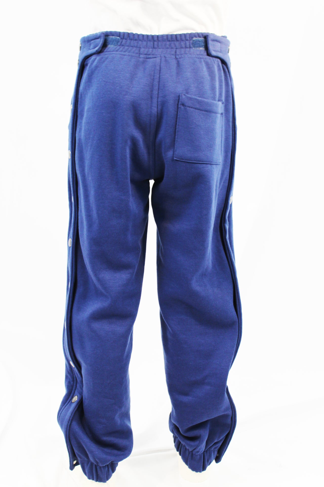 Adaptive Kids Jogger Sweatpants, Adjustable Elastic waist, Full Side Zipper for Easy Undressing