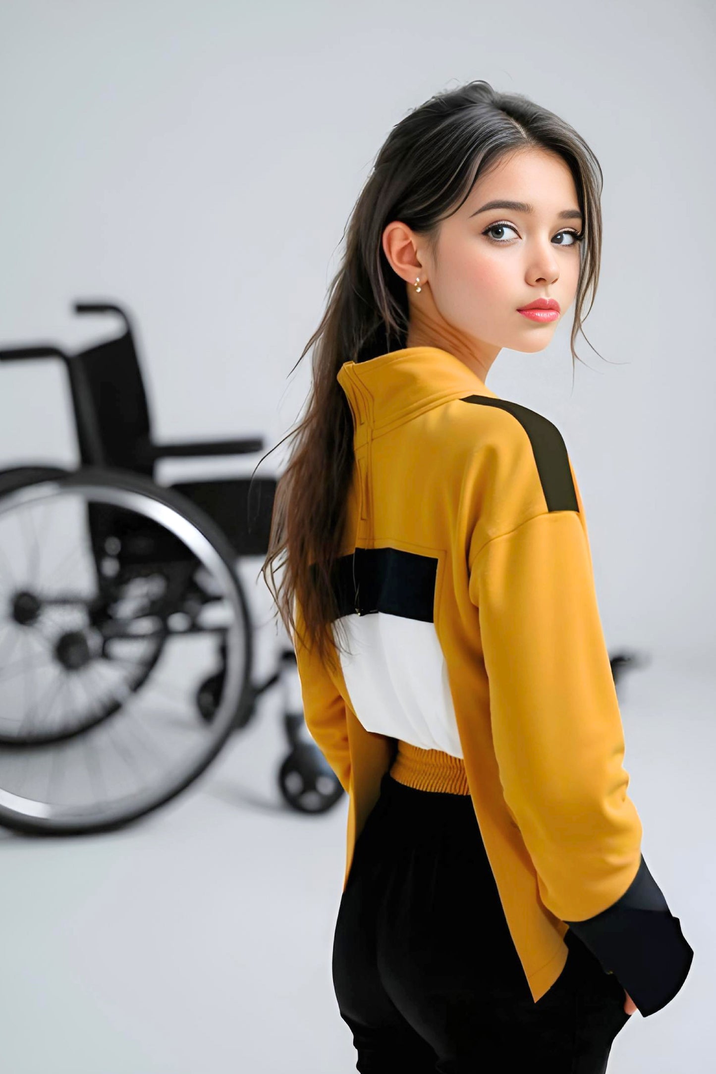 Adaptive Kids Jacket: Front Zipper, Back Flip-Flap Velcro, Easy-Undressing Sleeves