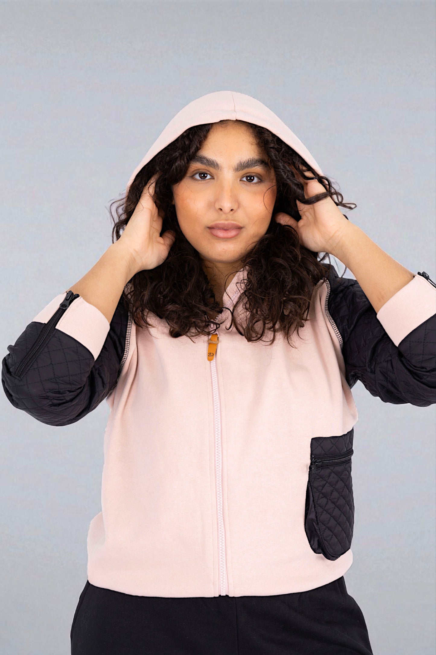Adaptive Kids Hoodie, With Magnetic Zipper For Easy-Undressing, Fashion Sleeve & Pocket