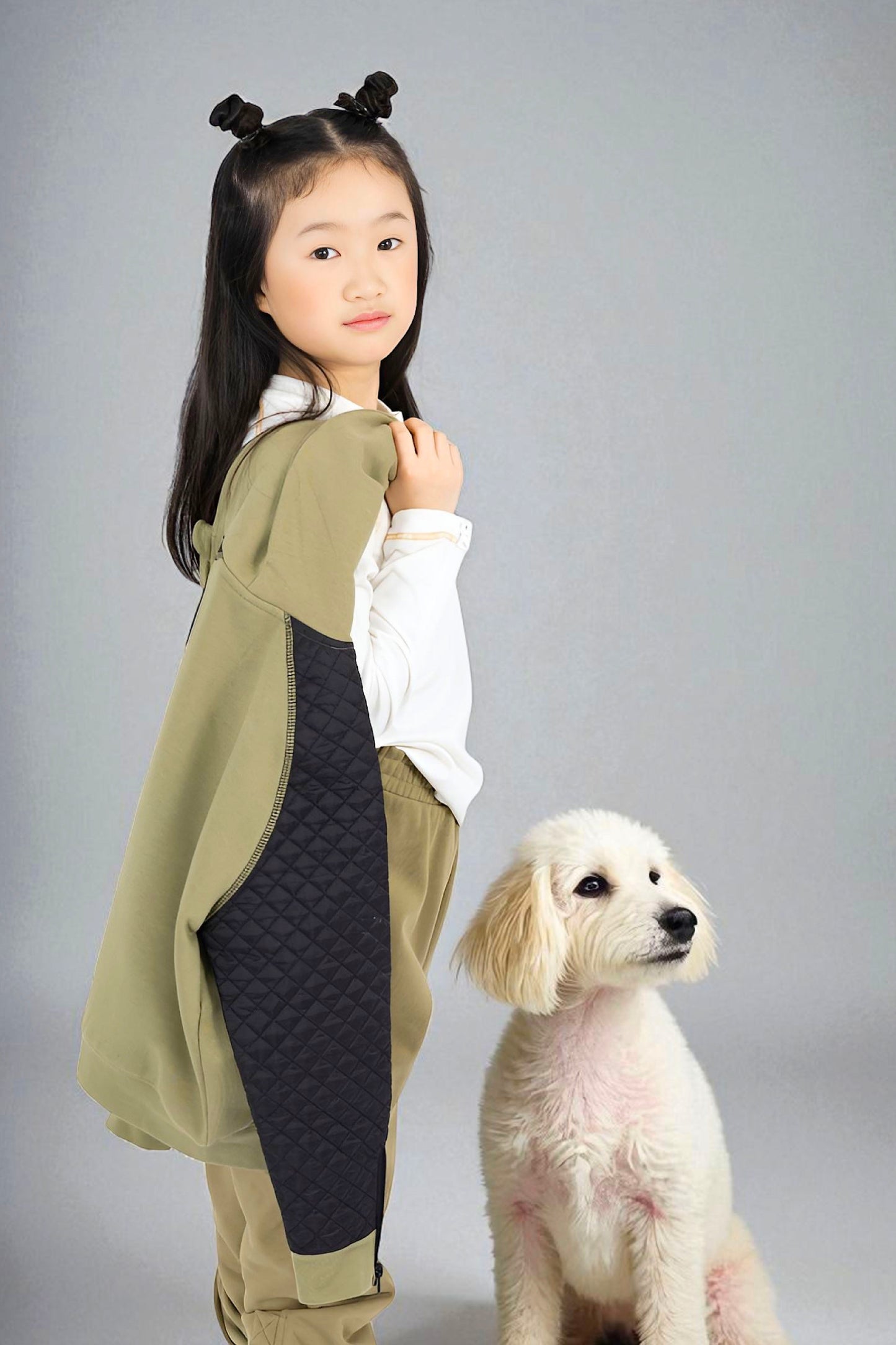Adaptive Kids Hoodie, With Magnetic Zipper For Easy-Undressing, Fashion Sleeve & Pocket