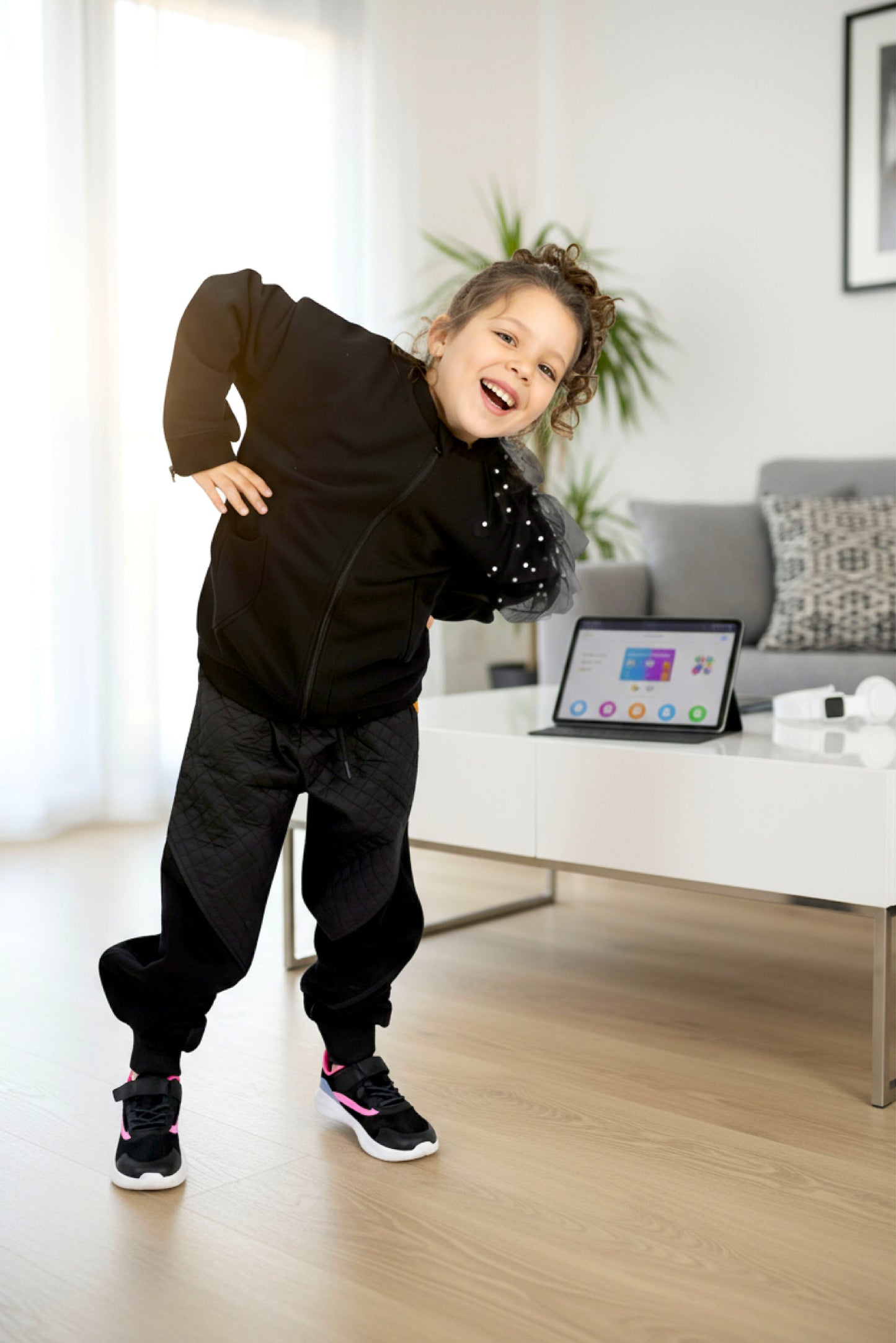 Adaptive Kids Dolman Sleeve Sweatshirt, with Magnetic Zipper & Sleeve Easy Undressing