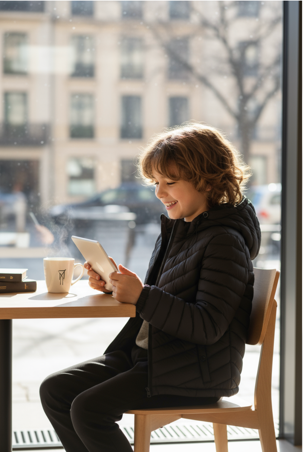 Kids Boy's Jacket Detachable Hood