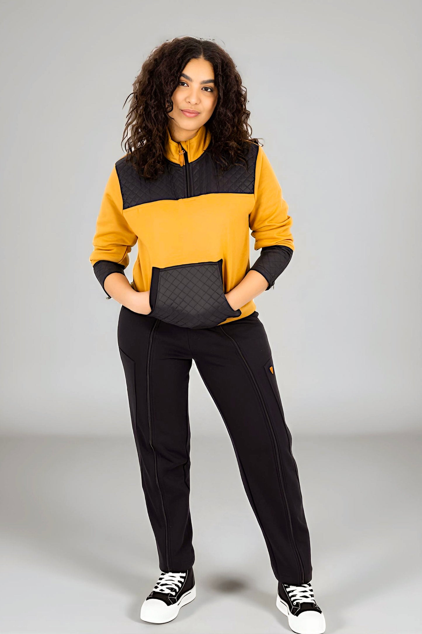 Adaptive Kids Sweatpants with Full-Leg Zippers for Easy Undressing
