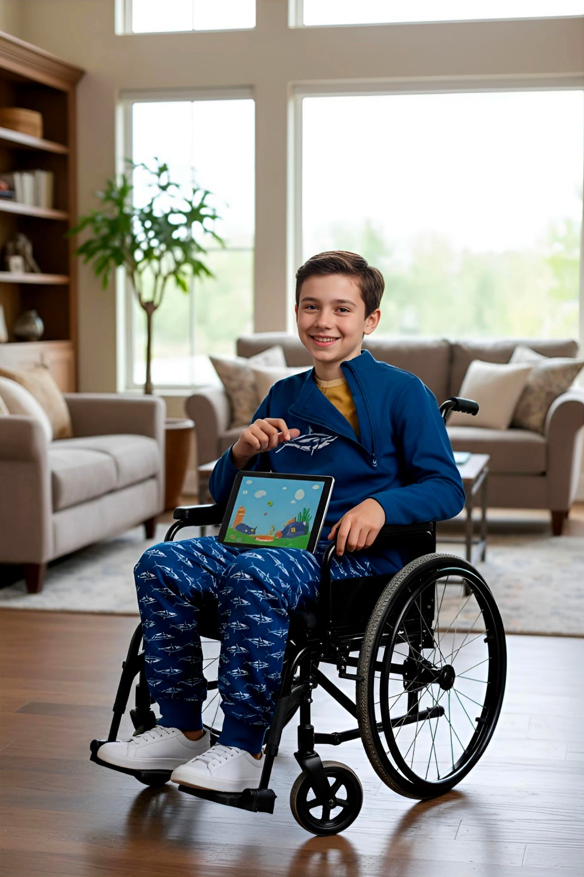 Adaptive: Kid's Pyjama Set: Sleepwear Redefined for Every Child
