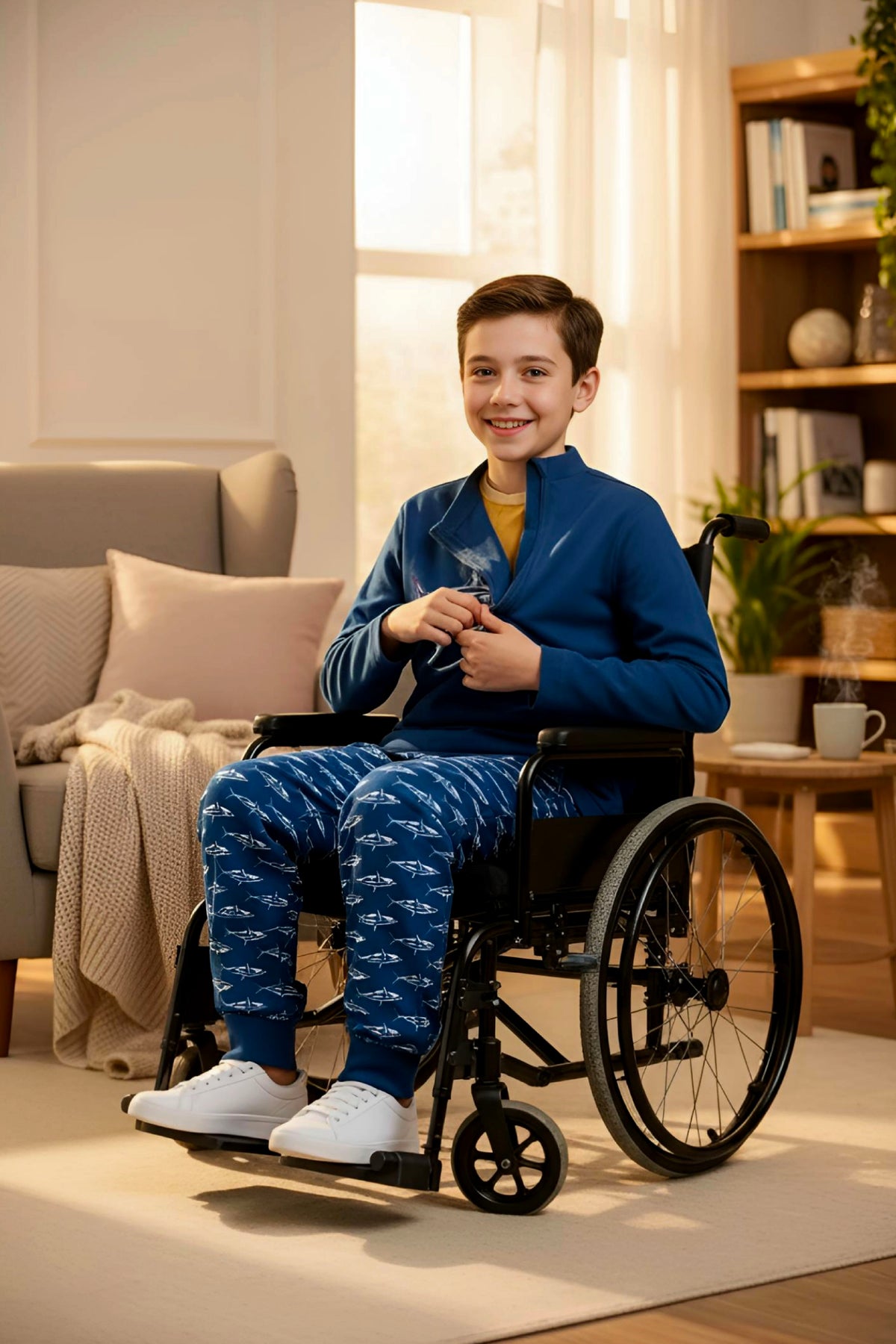 Adaptive: Kid's Pyjama Set: Sleepwear Redefined for Every Child