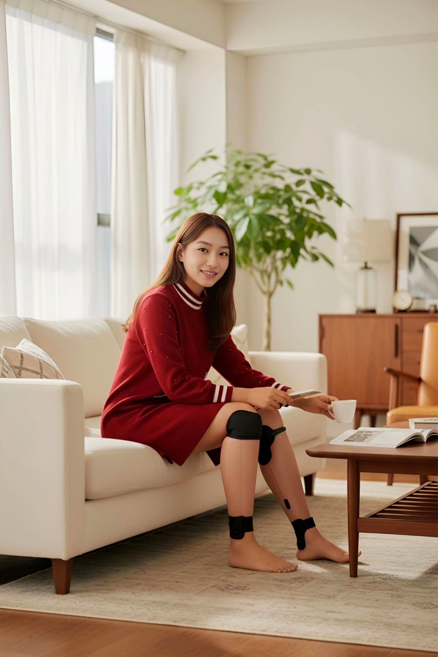 Adaptive Kids Classic Dress: Back Zipper, Front Cargo Pocket, Easy-Undressing Sleeves