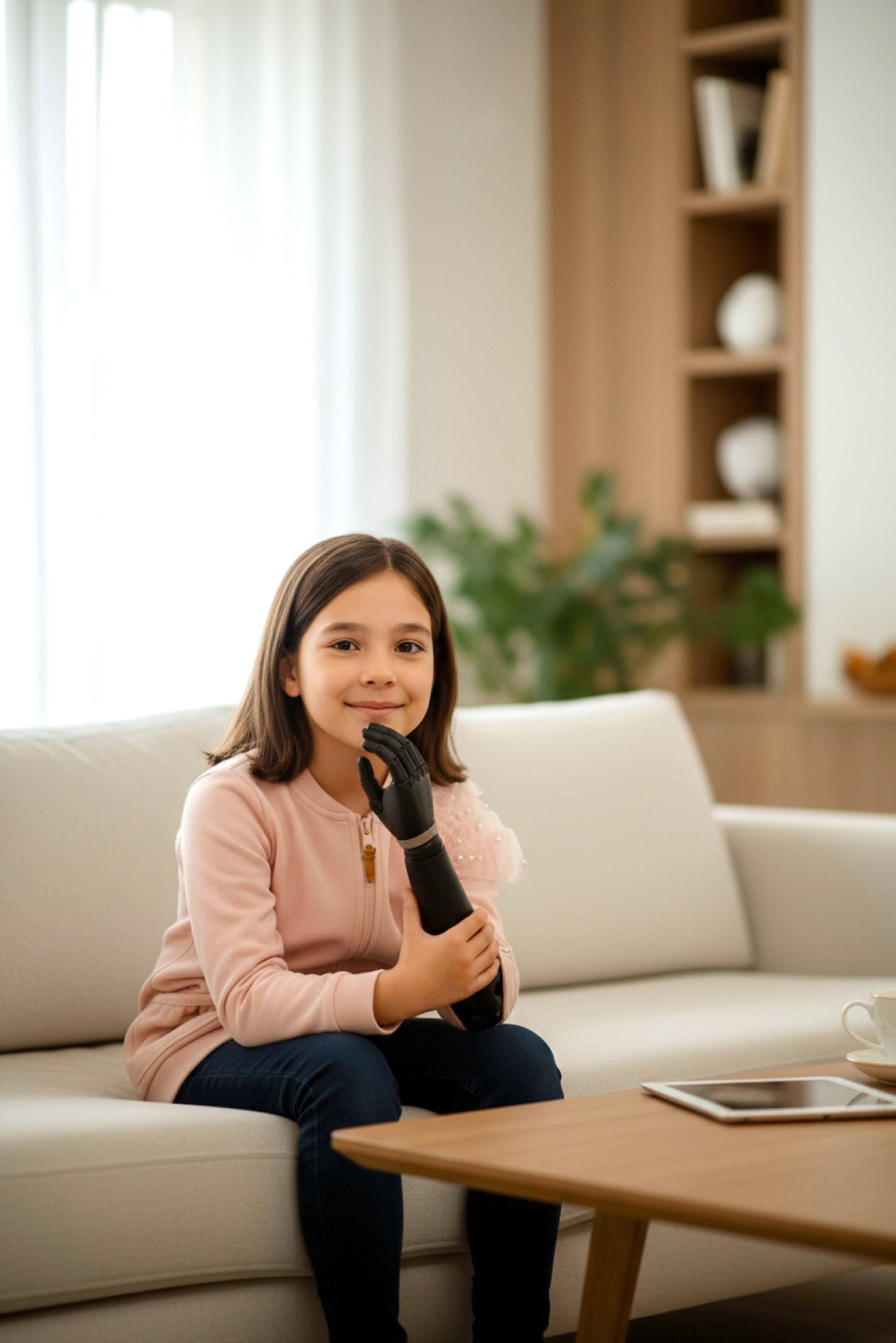 Adaptive Kids Dolman Sleeve Sweatshirt, with Magnetic Zipper & Sleeve Easy Undressing