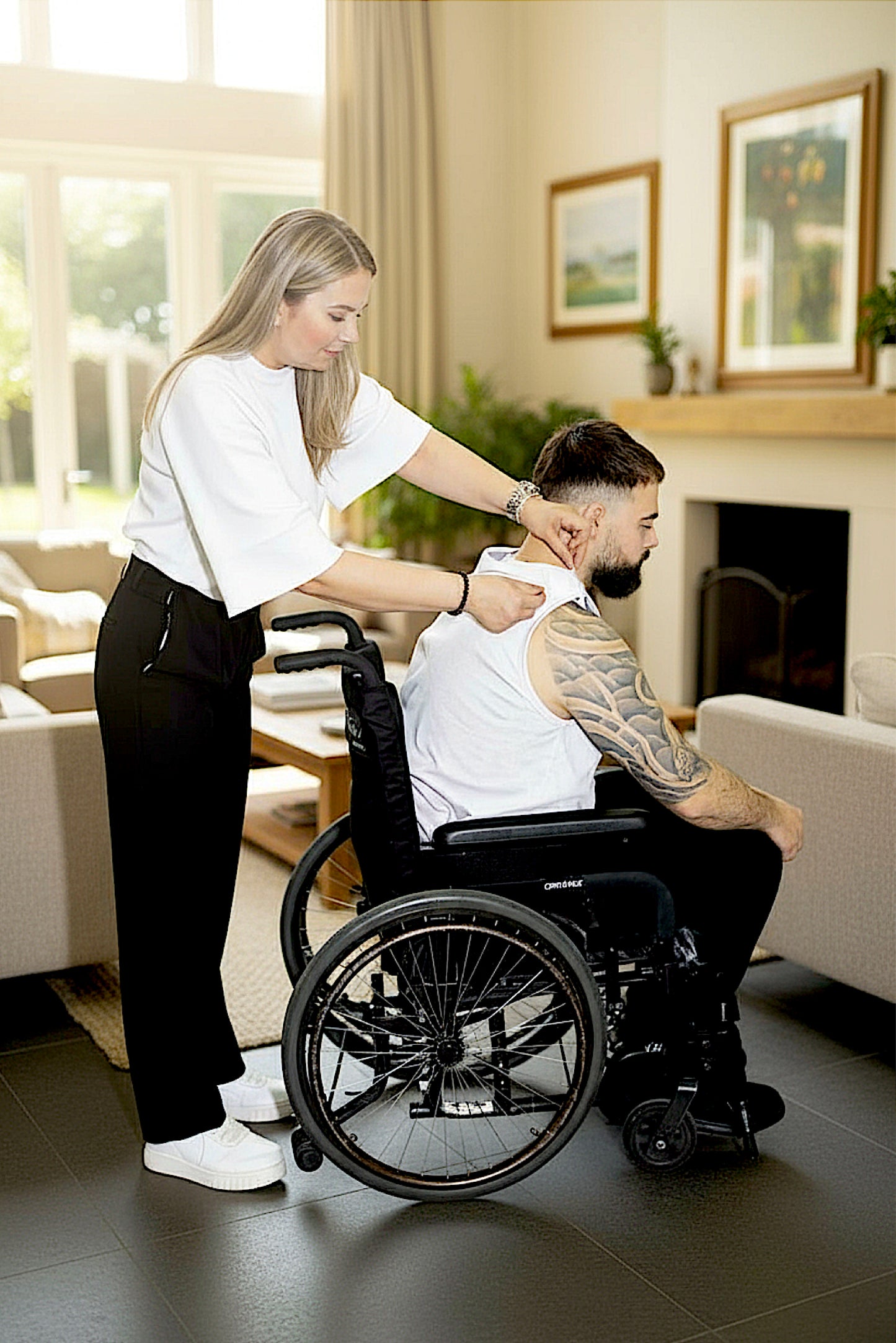 Men’s Adaptive Clothing: Tank Tops with Functional Design and Soft Fabric