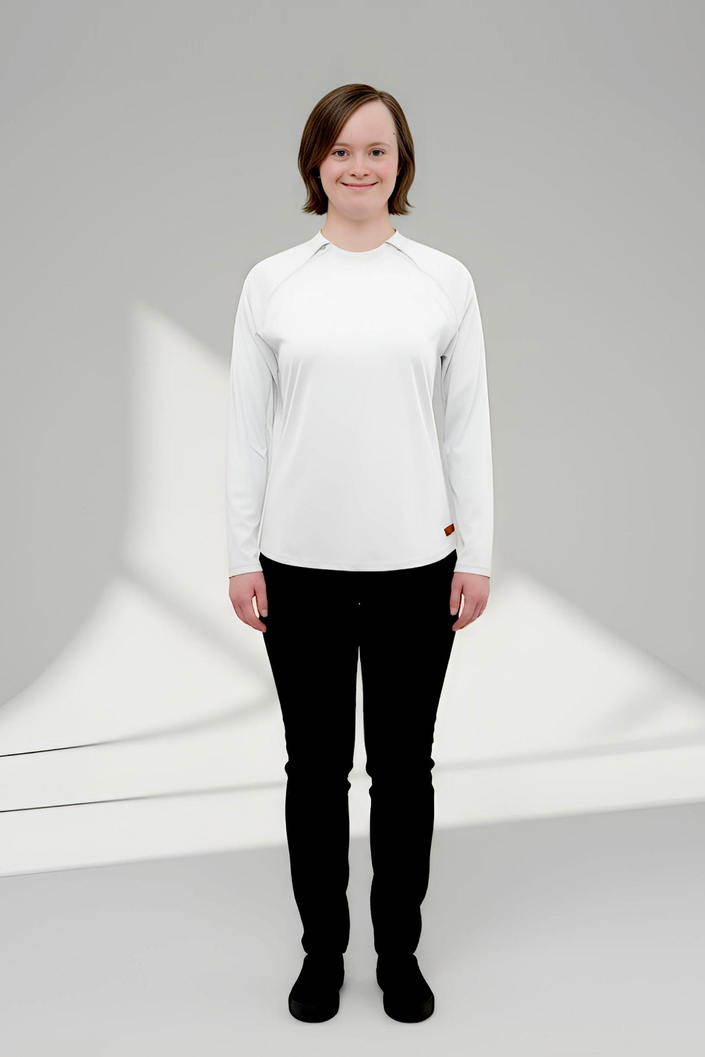 Women's Adaptive Medical Clothing: Comfort and Accessibility Top with Dual Zippers and Invisible Sleeves