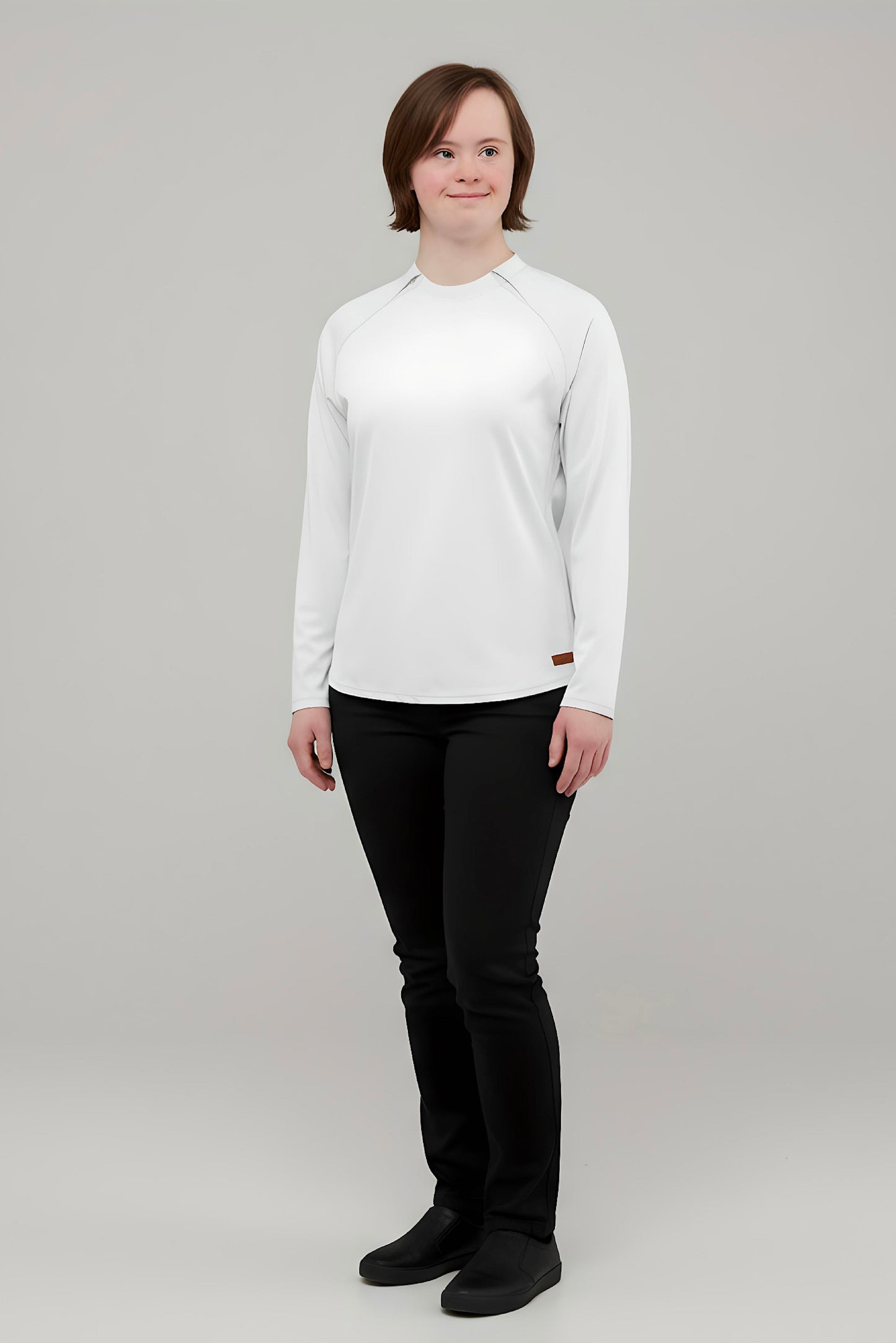 Women's Adaptive Medical Clothing: Comfort and Accessibility Top with Dual Zippers and Invisible Sleeves
