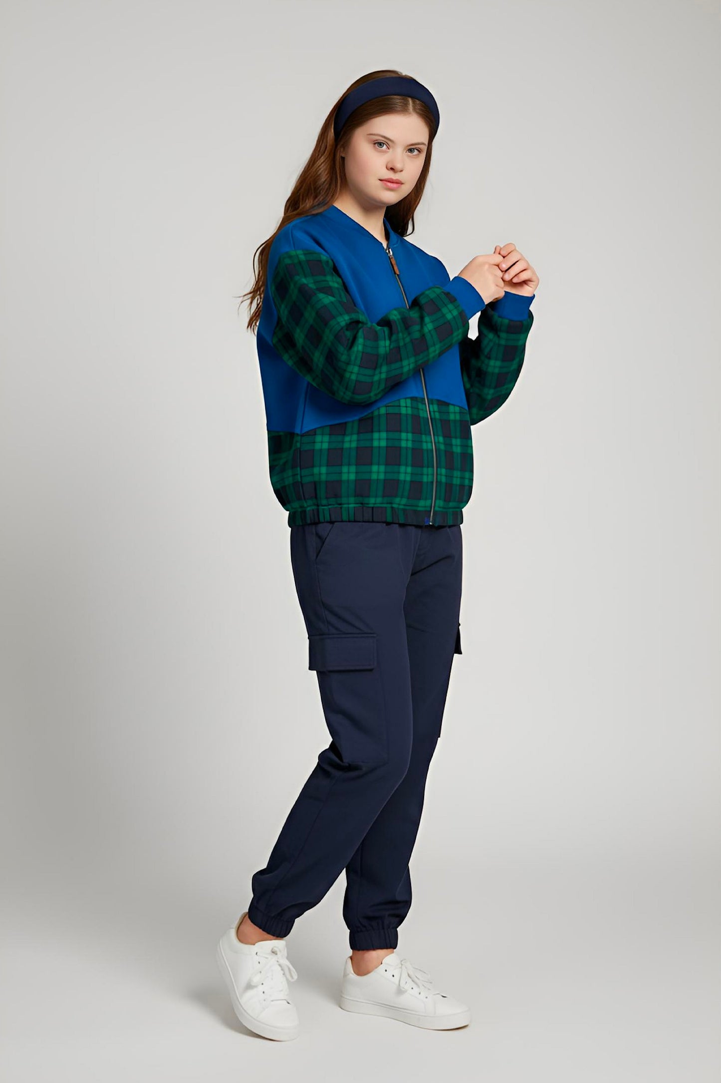 Adaptive Kids Sweatshirt: Magnetic Zipper, Easy-Undressing Sleeves