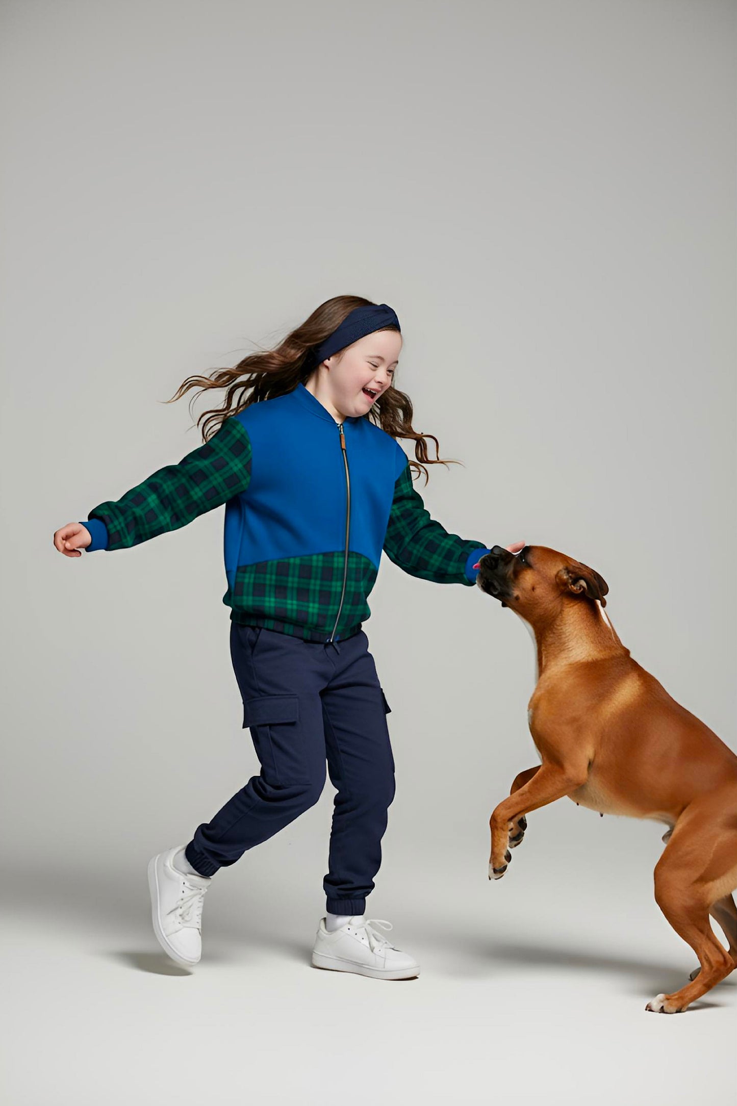 Adaptive Kids Sweatshirt: Magnetic Zipper, Easy-Undressing Sleeves