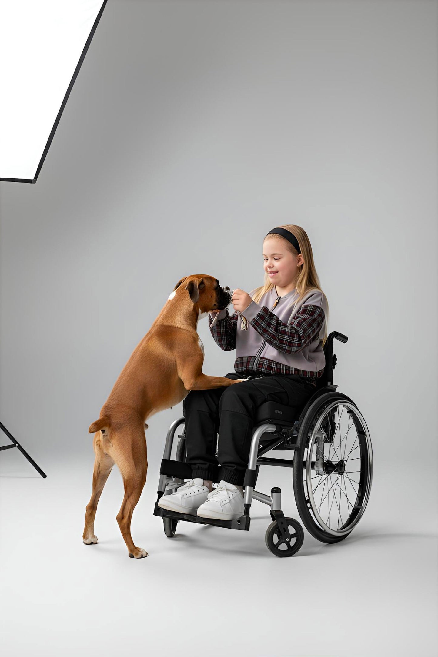 Adaptive Kids Sweatshirt: Magnetic Zipper, Easy-Undressing Sleeves