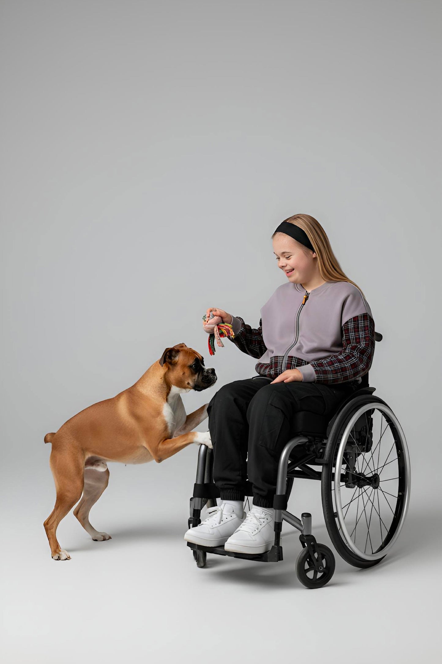 Adaptive Kids Sweatshirt: Magnetic Zipper, Easy-Undressing Sleeves