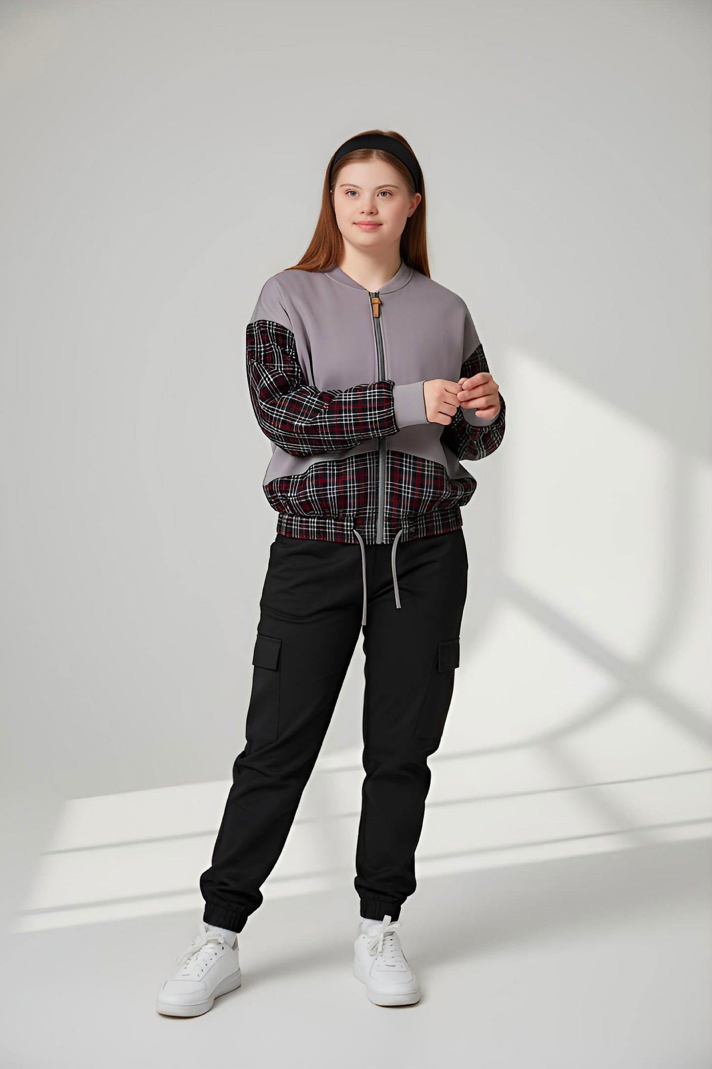 Adaptive Kids Sweatshirt: Magnetic Zipper, Easy-Undressing Sleeves