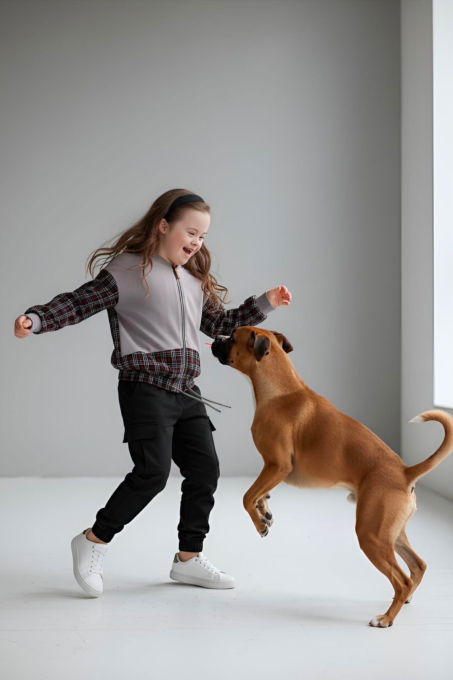 Adaptive Kids Sweatshirt: Magnetic Zipper, Easy-Undressing Sleeves
