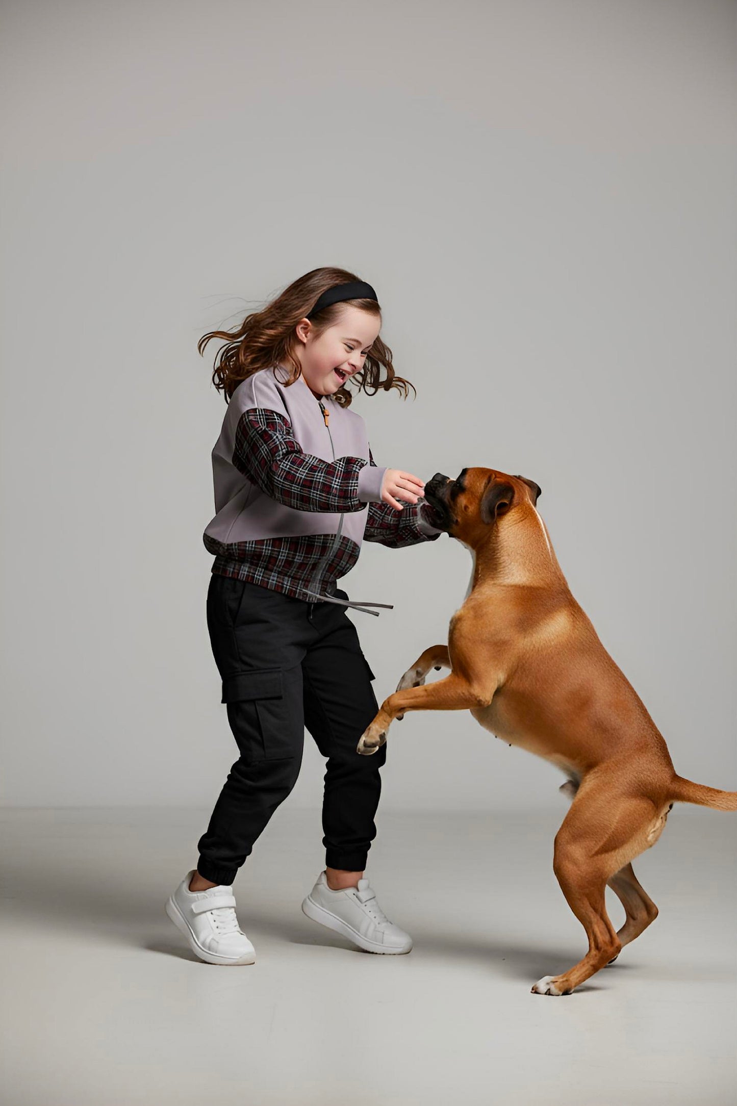 Adaptive Kids Sweatshirt: Magnetic Zipper, Easy-Undressing Sleeves