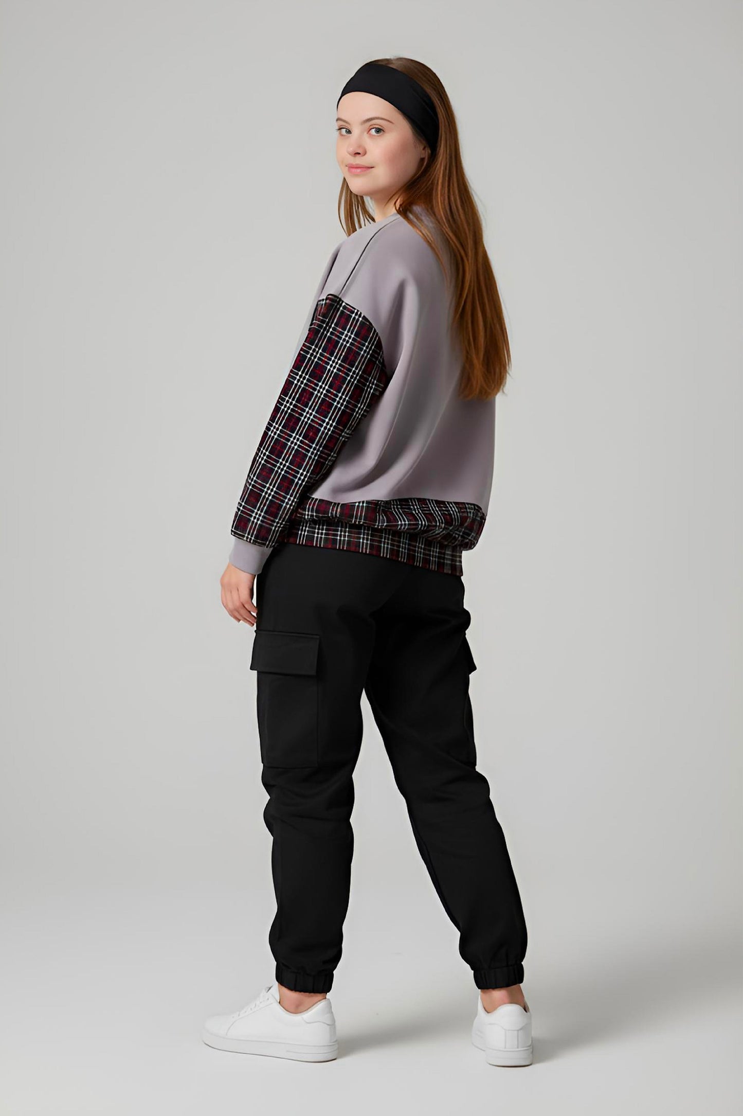 Adaptive Kids Sweatshirt: Magnetic Zipper, Easy-Undressing Sleeves