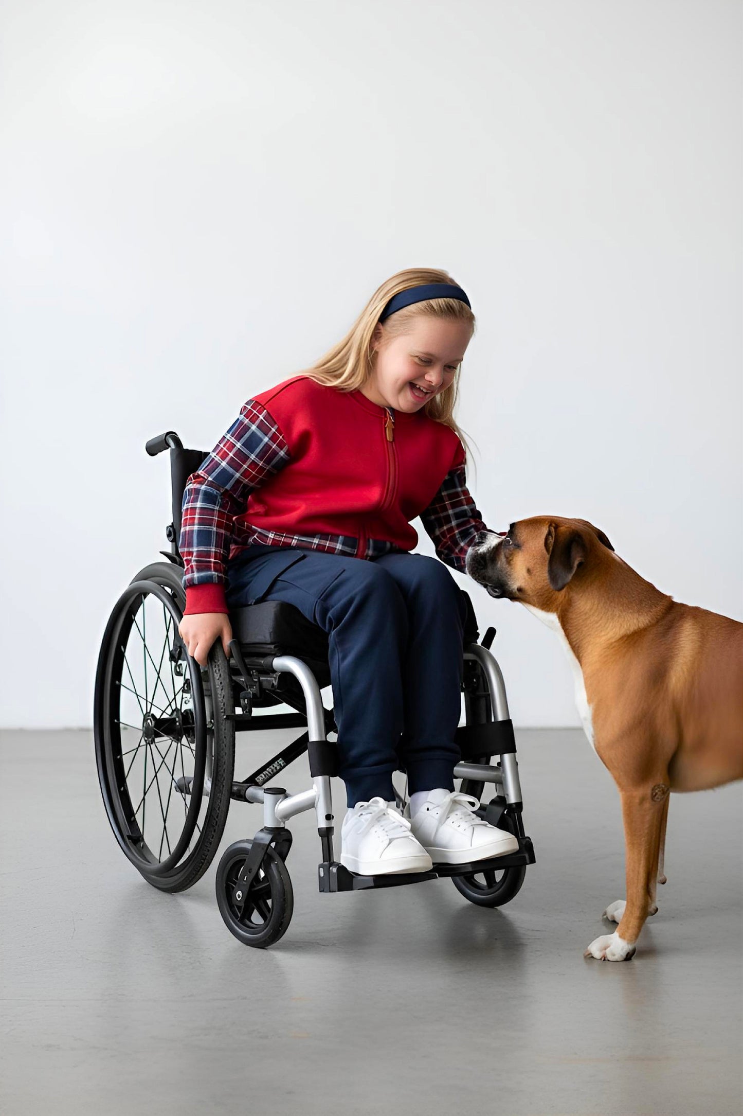 Adaptive Kids Sweatshirt: Magnetic Zipper, Easy-Undressing Sleeves