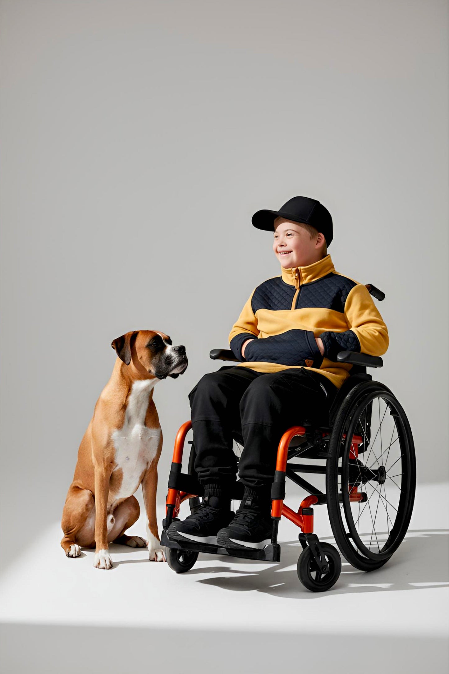 Adaptive Kids Jacket: Front Zipper, Back Flip-Flap Velcro, Easy-Undressing Sleeves