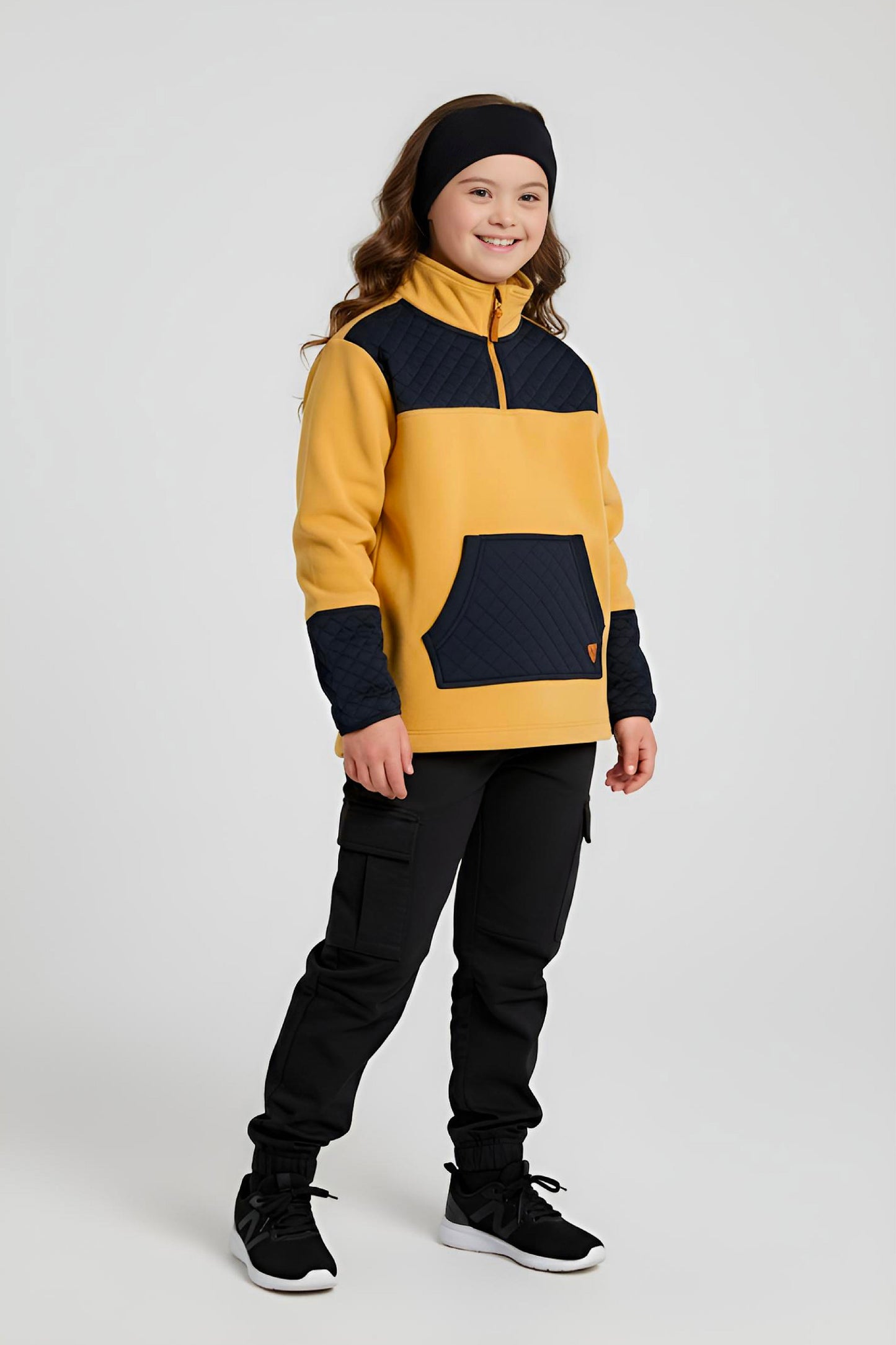 Adaptive Kids Jacket: Front Zipper, Back Flip-Flap Velcro, Easy-Undressing Sleeves