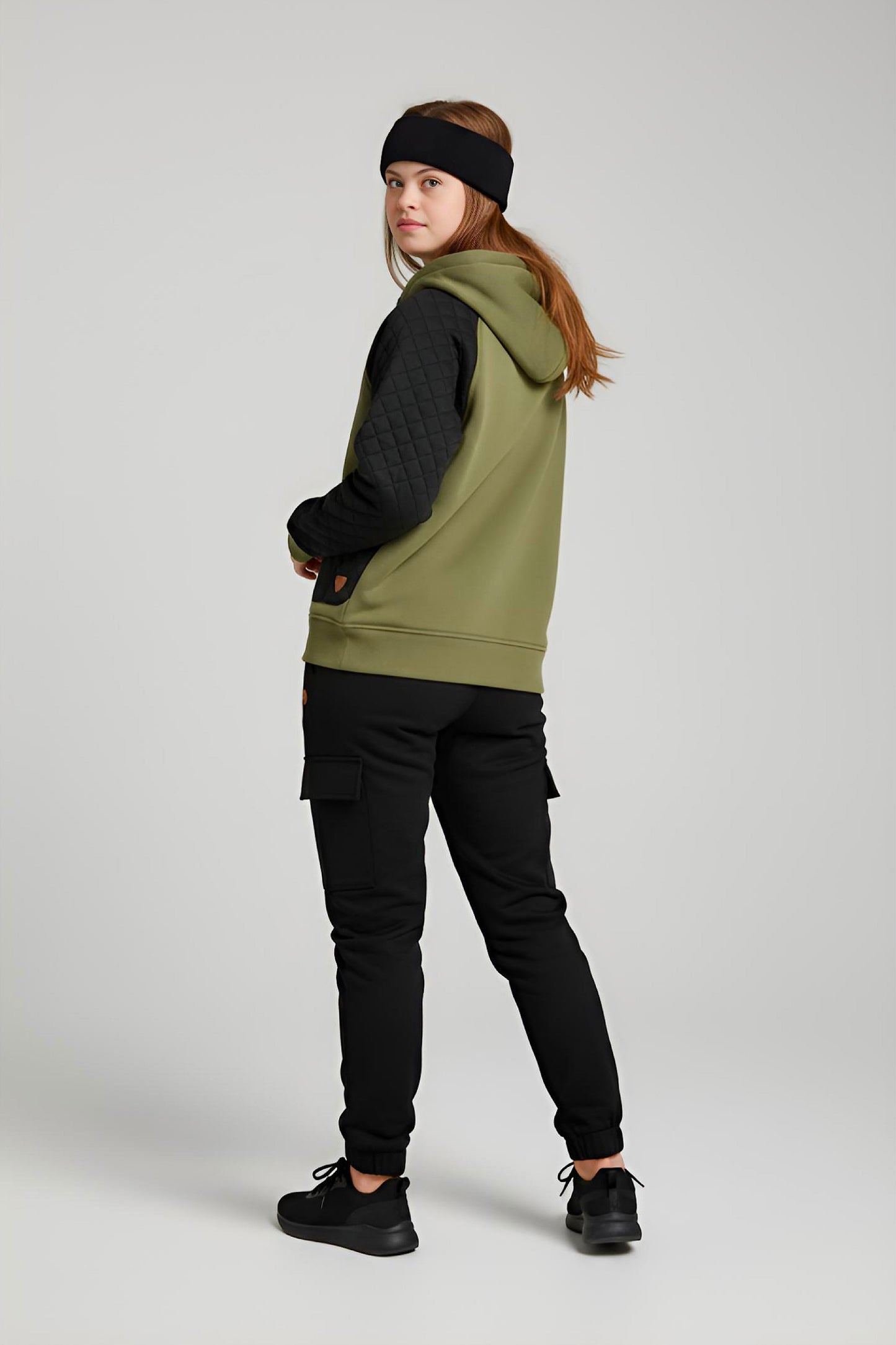 Adaptive Kids Hoodie, With Magnetic Zipper For Easy-Undressing, Fashion Sleeve & Pocket