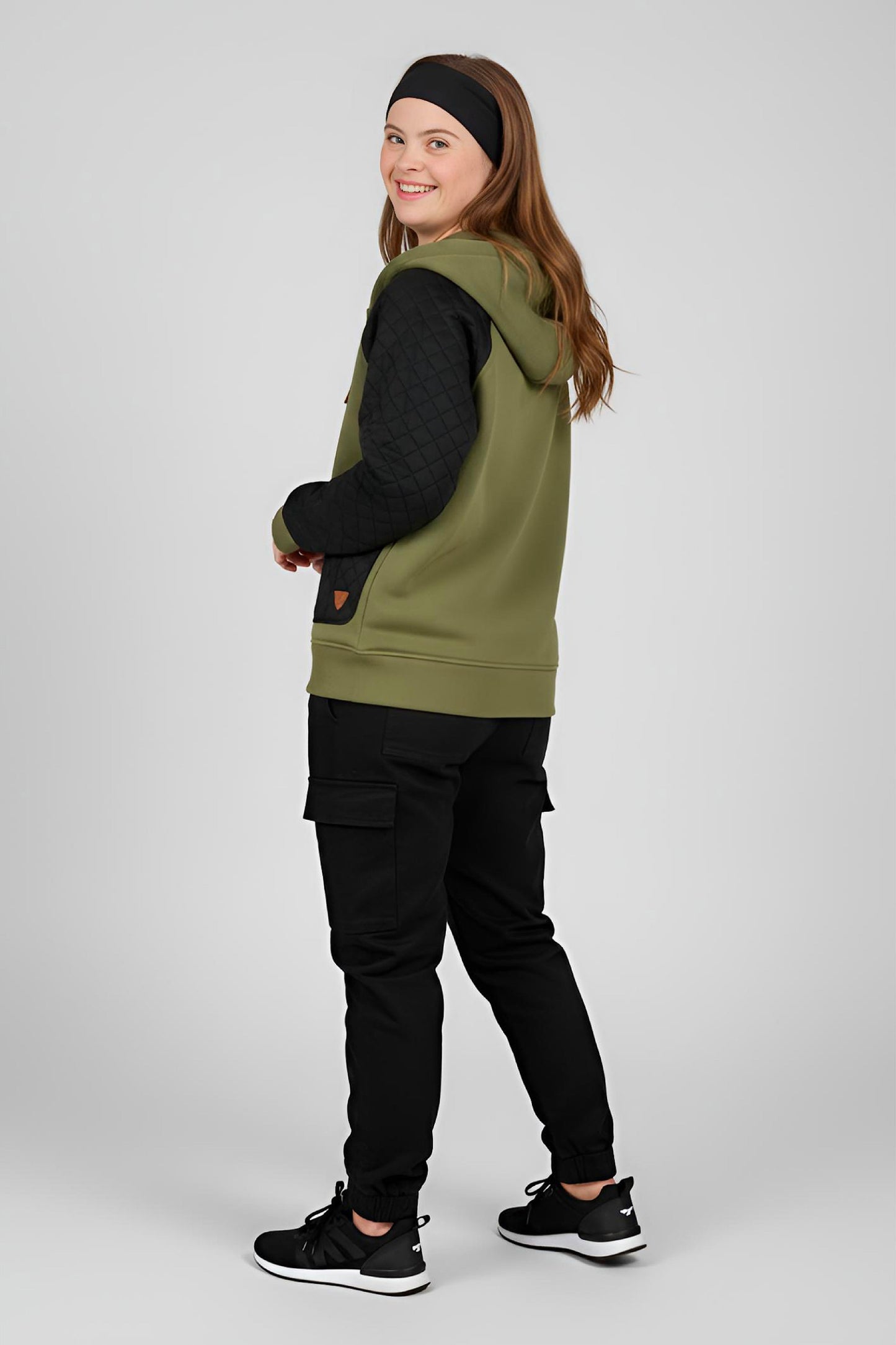 Adaptive Kids Hoodie, With Magnetic Zipper For Easy-Undressing, Fashion Sleeve & Pocket