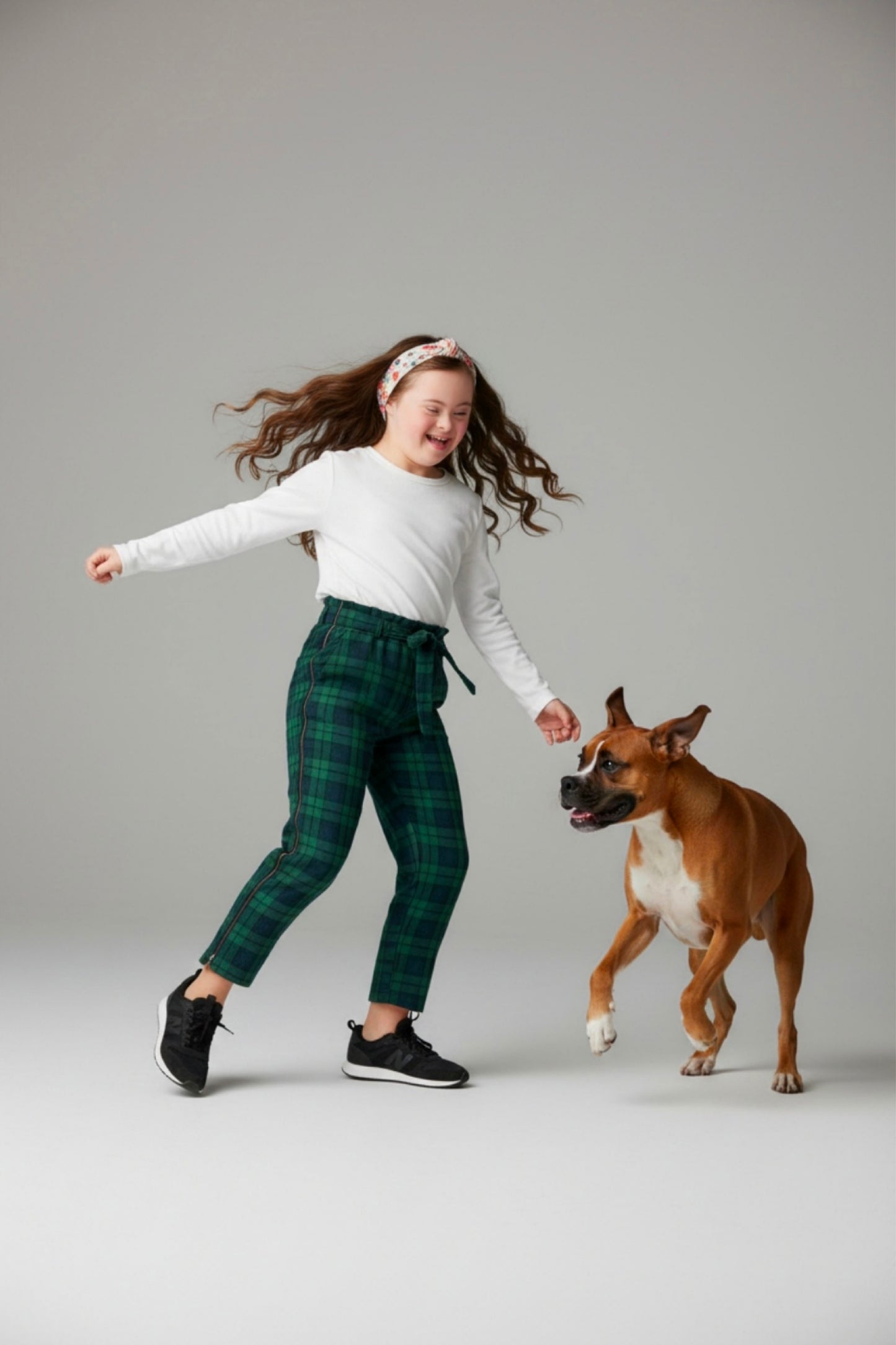 Adaptive Kids Stretch Pants: Elastic Waistband, Full Side Zipper for Easy Undressing