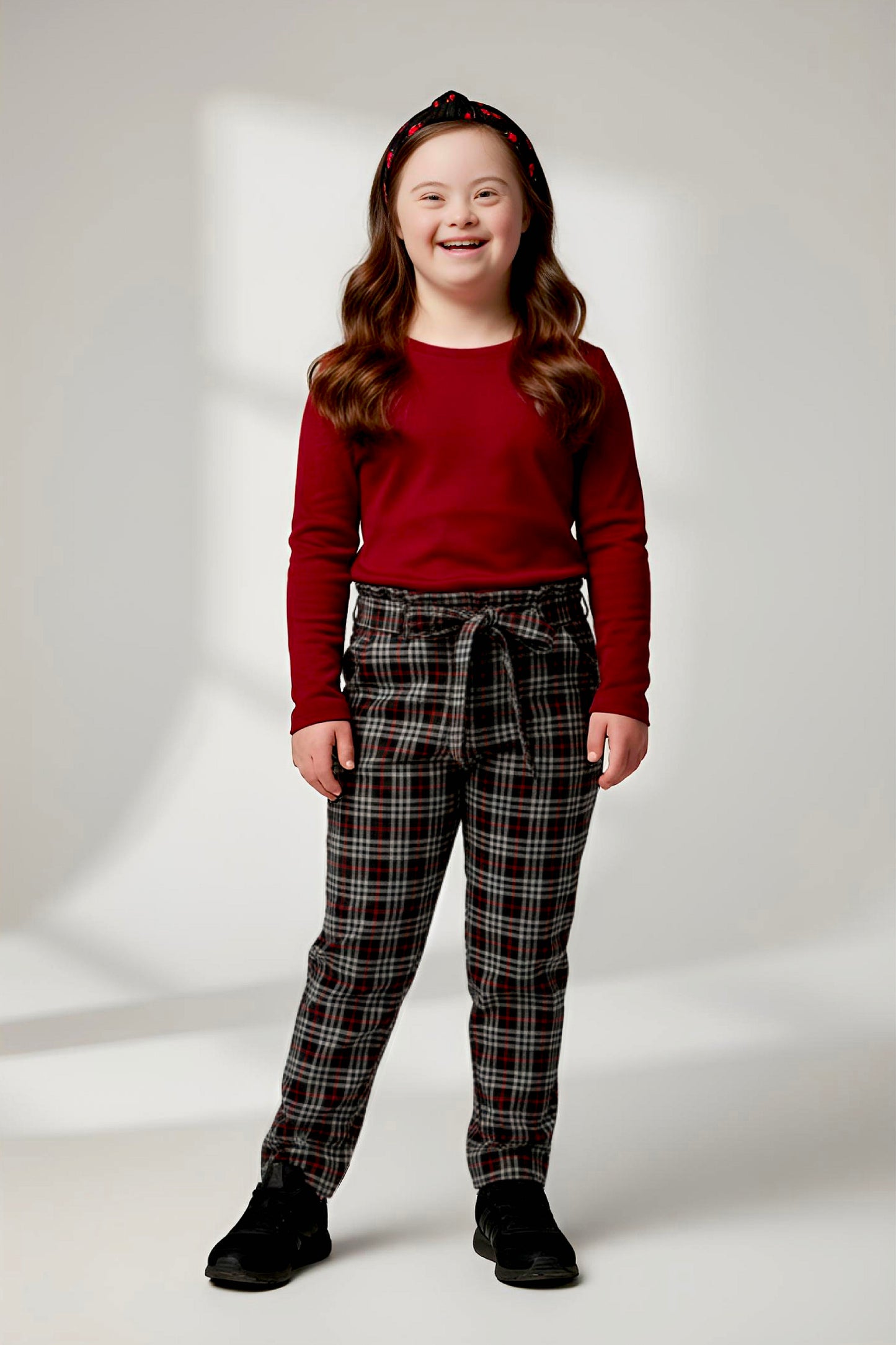 Adaptive Kids Stretch Pants: Elastic Waistband, Full Side Zipper for Easy Undressing
