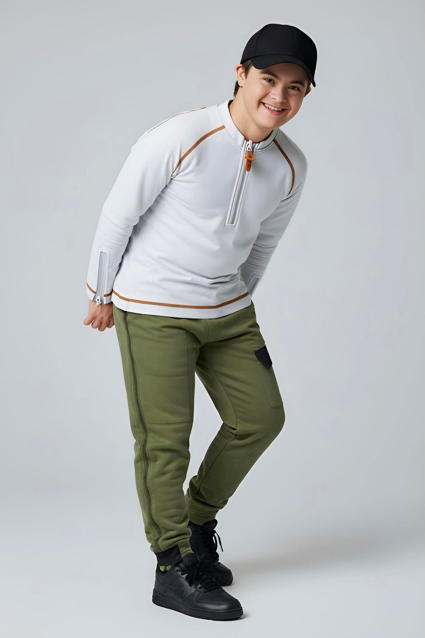 Adaptive Kids Soft Cotton Top, with Front Zipper & Easy-Undressing Sleeves