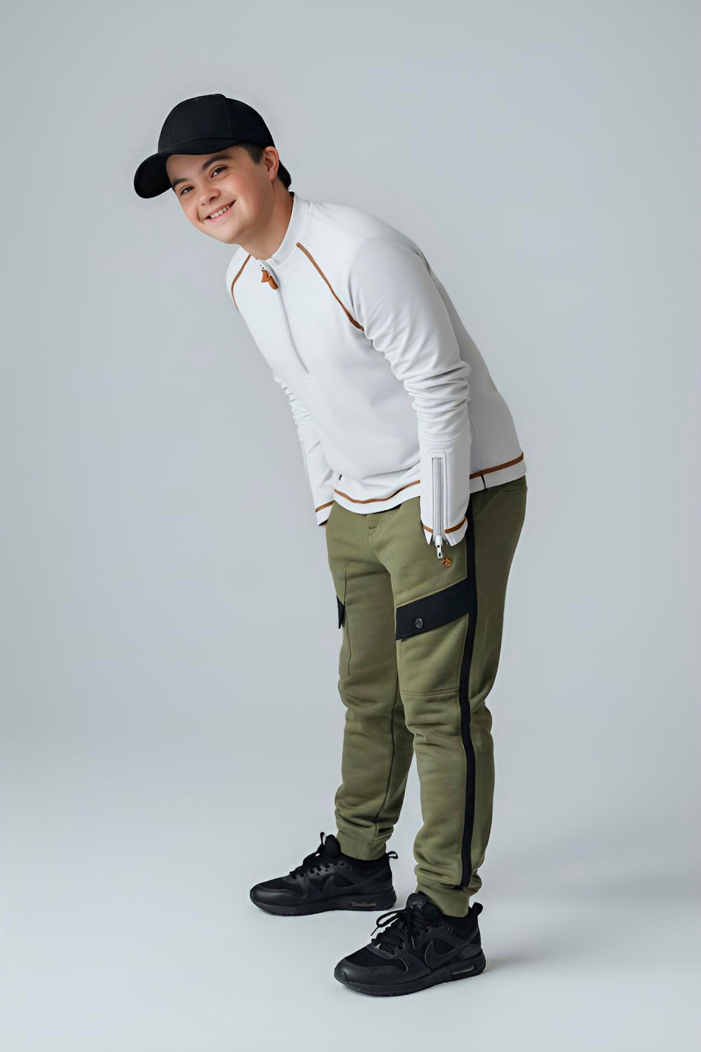 Adaptive Kids Soft Cotton Top, with Front Zipper & Easy-Undressing Sleeves