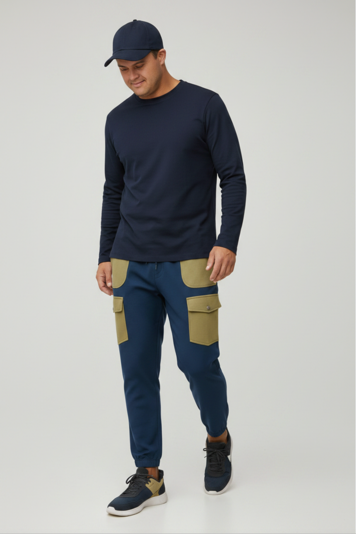 Men's Adaptive Clothing Softest Fleece Sweatpants, Full Waistband Ribbed and Elastic, the Side Seam Zippers at Both Top and Bottom