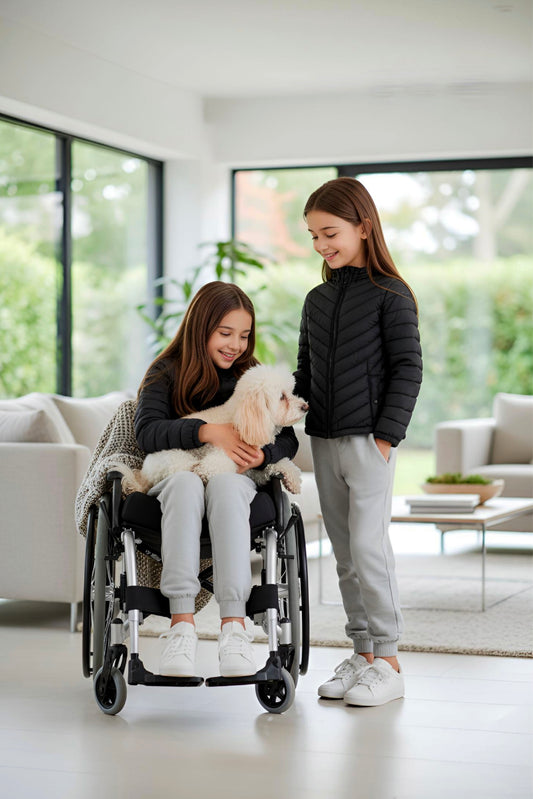 Kids Girls Jacket Detachable Hood